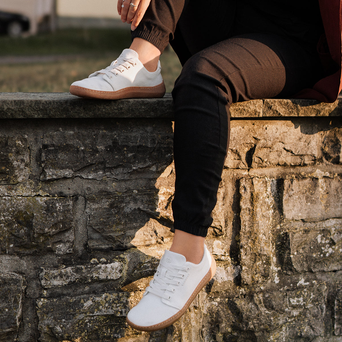 Skinners Wanderer – Off White/Amber