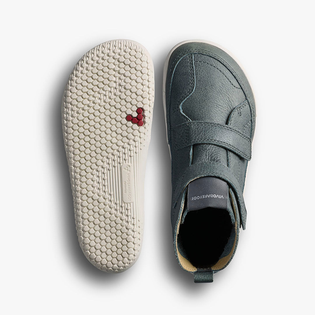 Vivobarefoot Gobi Boot Kids – Dark Shadow