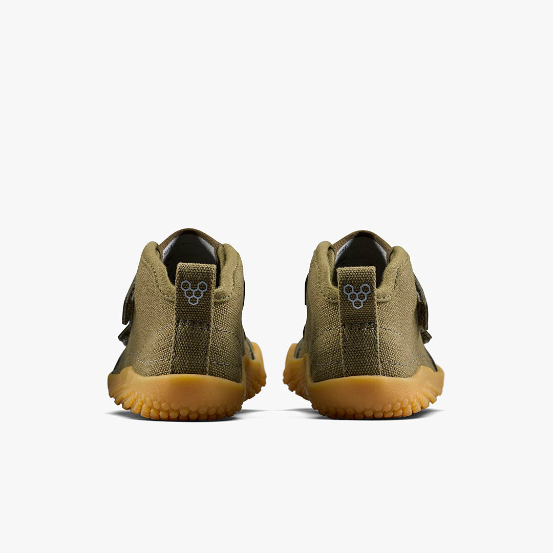 Vivobarefoot Gobi Utility Toddlers – Dark Olive