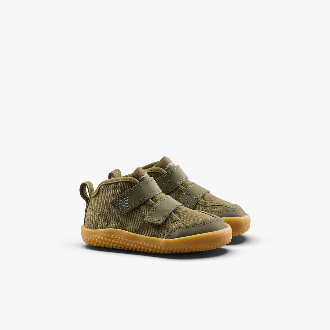 Vivobarefoot Gobi Utility Toddlers – Dark Olive