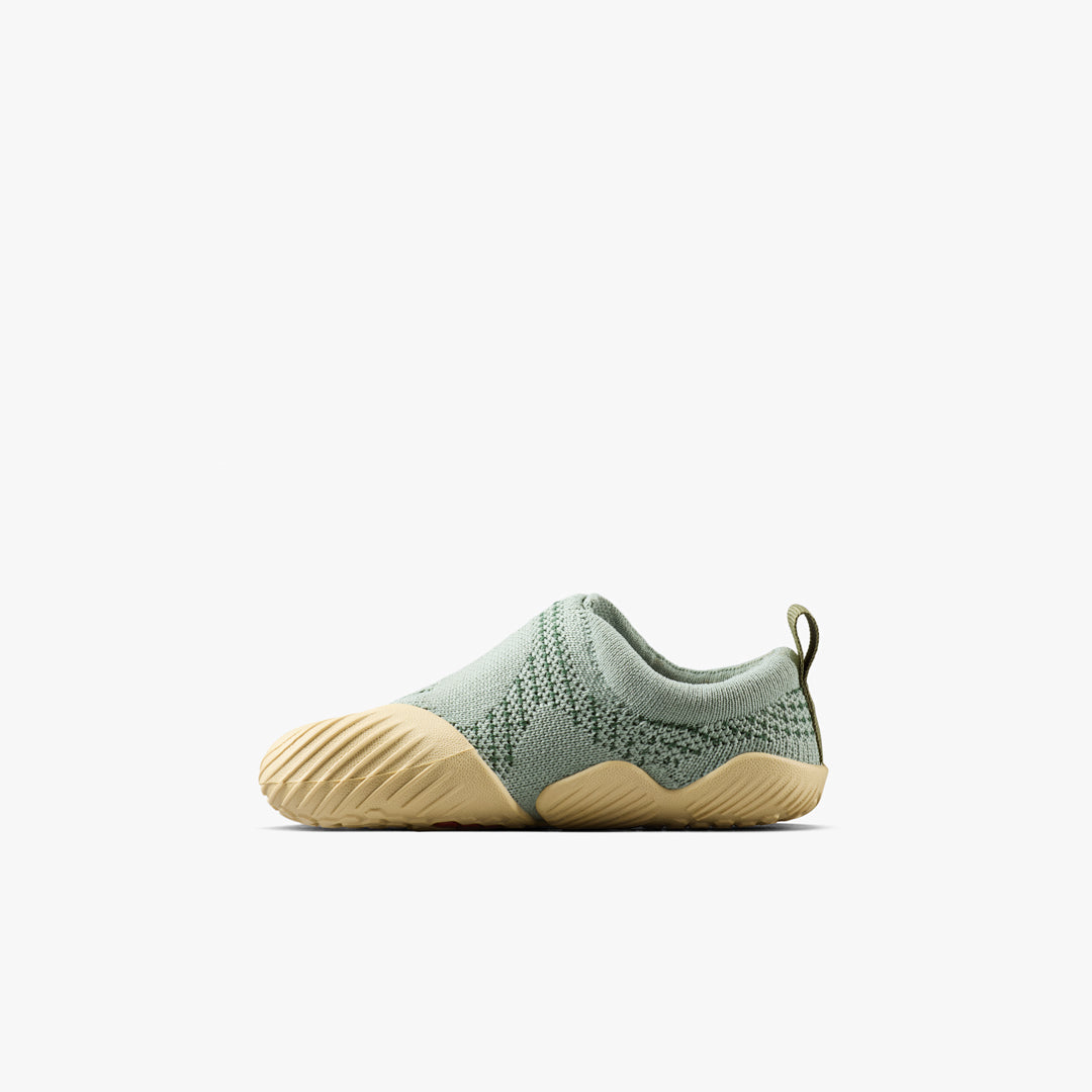 Vivobarefoot Motus Knit Toddlers Glacial Green - inside view