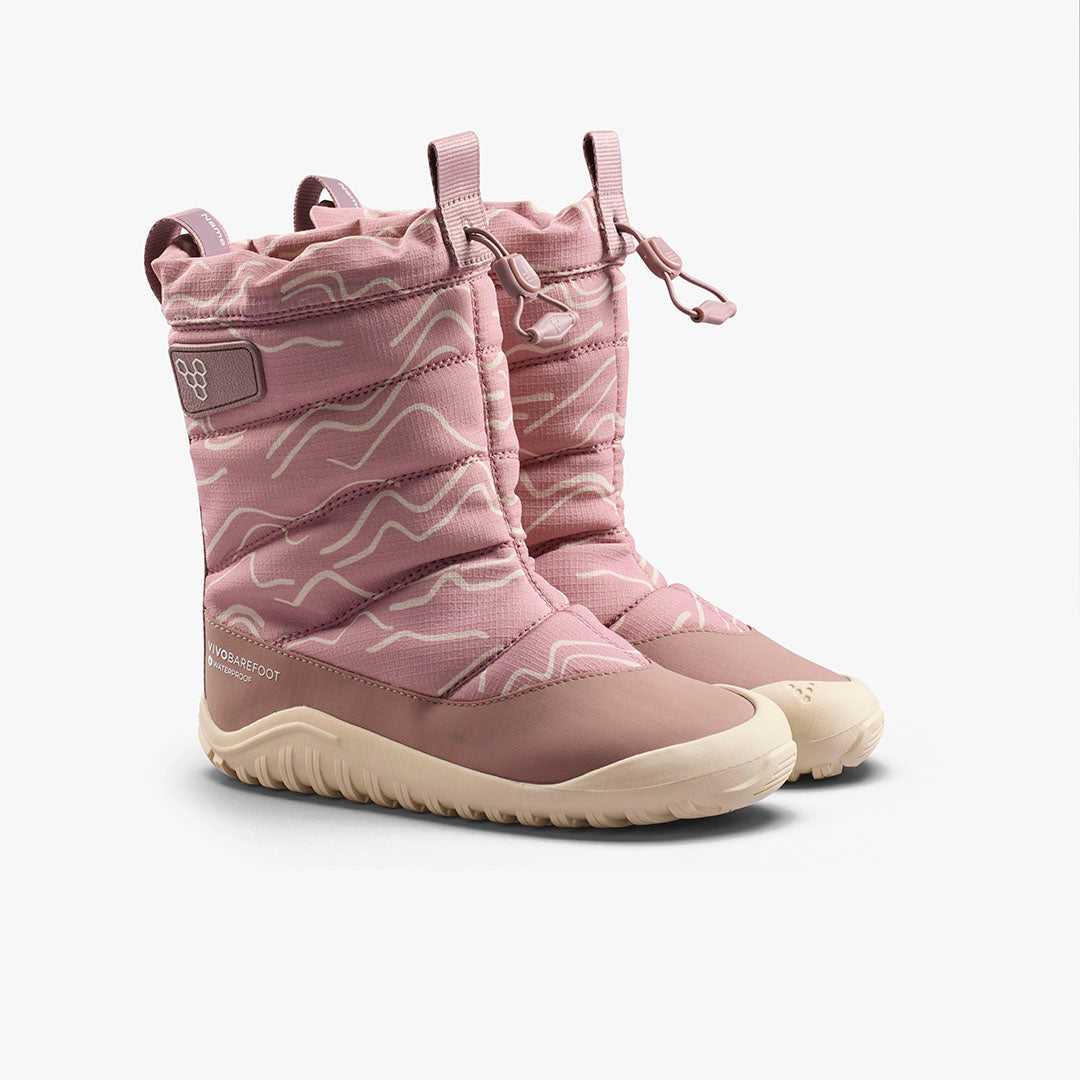 Vivobarefoot Tracker Boot AT Pre-School – Twilight Mauve