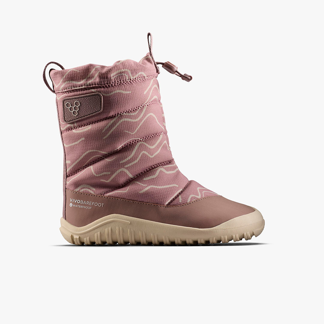 Vivobarefoot Tracker Boot AT Pre-School – Twilight Mauve