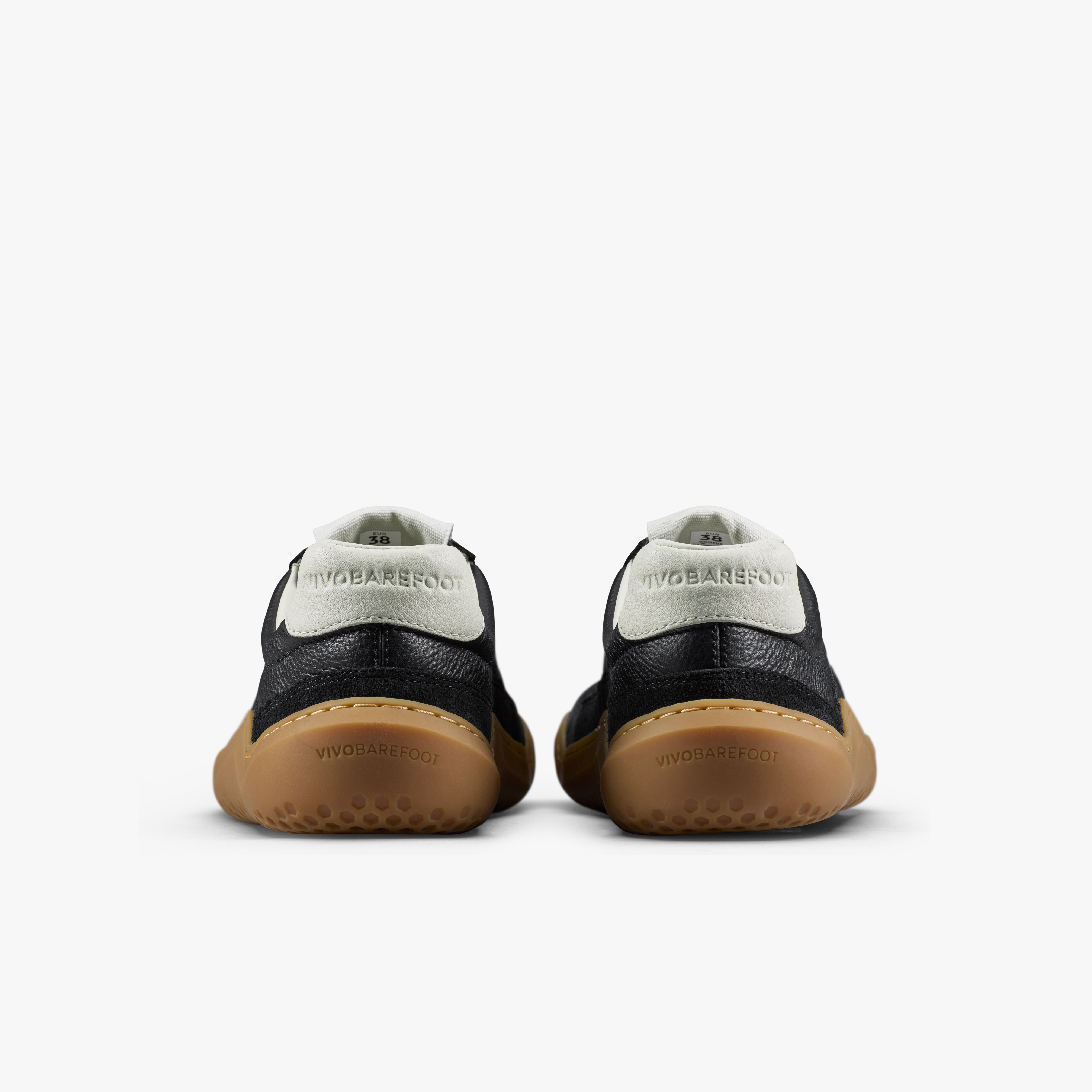 Vivobarefoot Gobi III Sneaker Leather Womens – Obsidian – Back