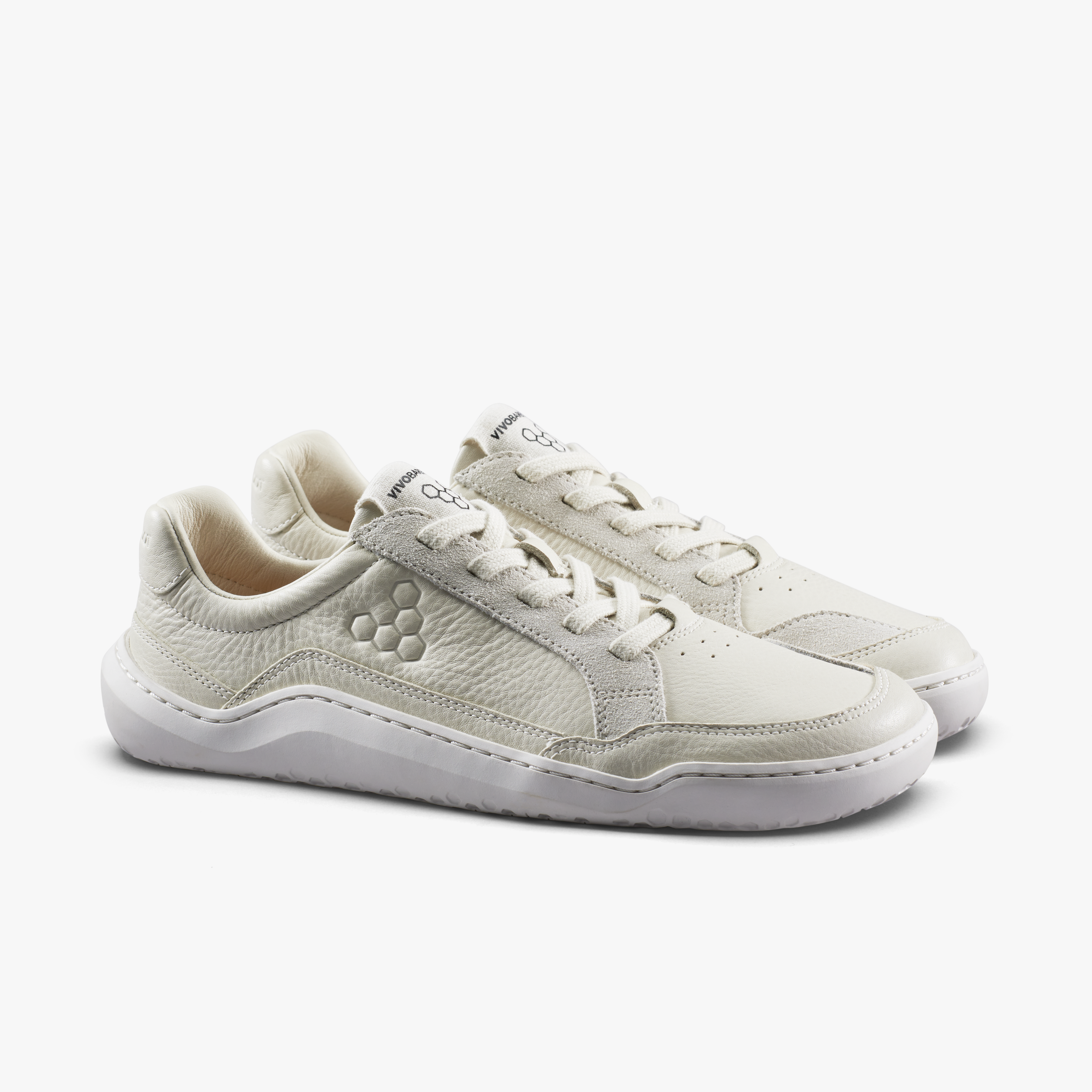 Vivobarefoot Gobi III Sneaker Leather Womens – Limestone – Pair