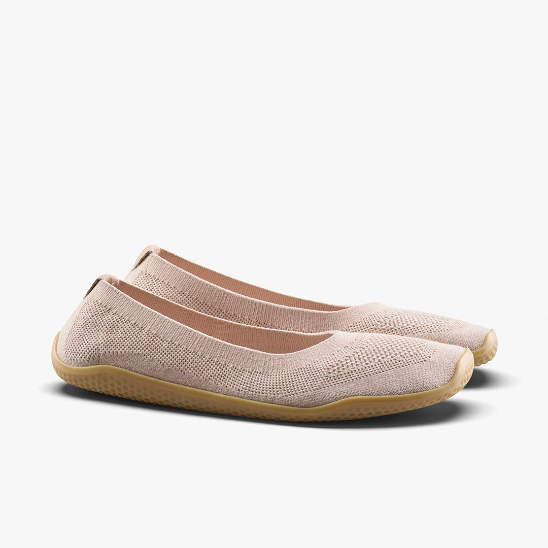 Vivobarefoot Asana Yin Ballerina Knit Womens – Rose