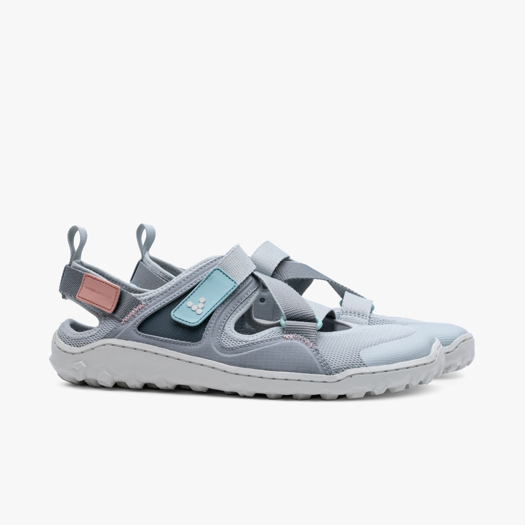 Vivobarefoot Tracker Sandal Womens – Glacier Grey