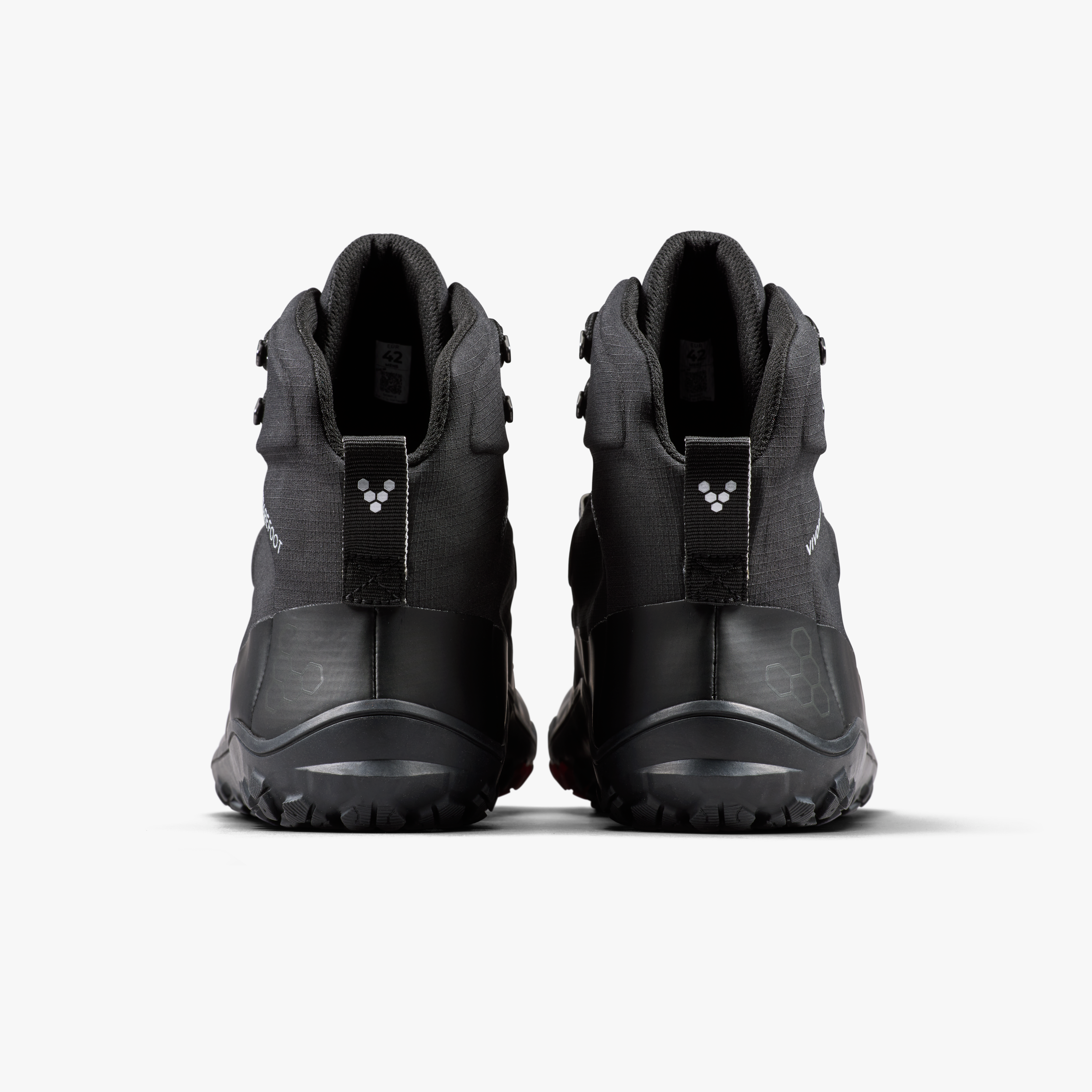 Vivobarefoot Tracker Textile AT II Womens – Obsidian – Back