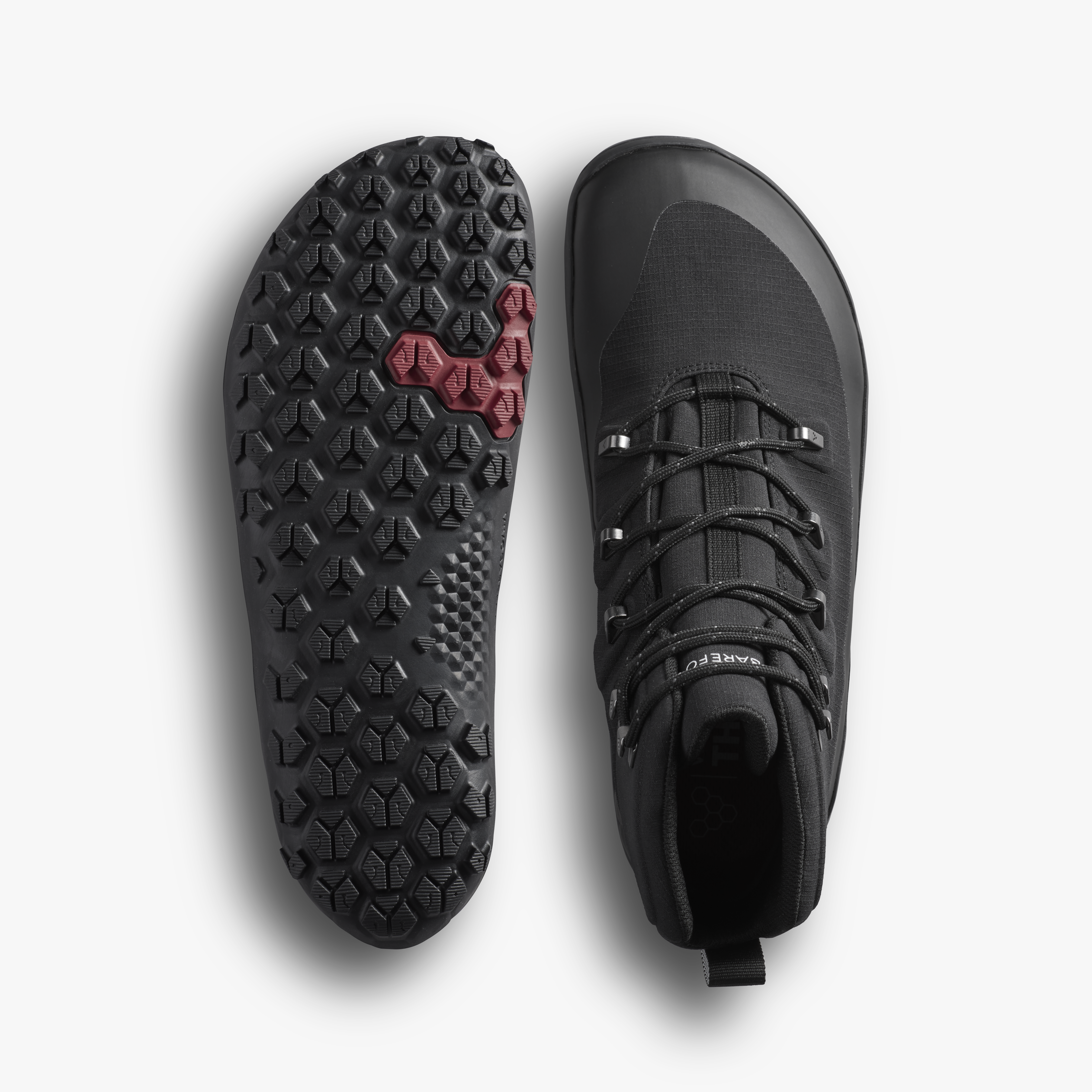 Vivobarefoot Tracker Textile AT II Womens – Obsidian – SoleAndTop