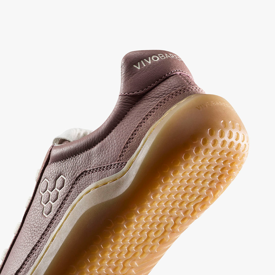 Vivobarefoot Gobi II Sneaker Premium Leather Womens – Twilight Mauve