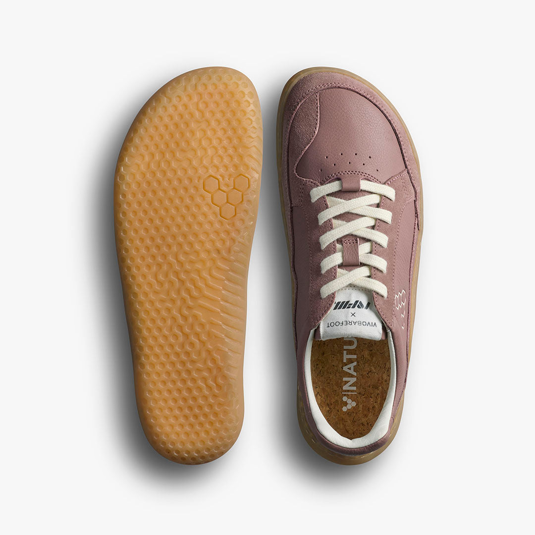 Vivobarefoot Gobi II Sneaker Premium Leather Womens – Twilight Mauve