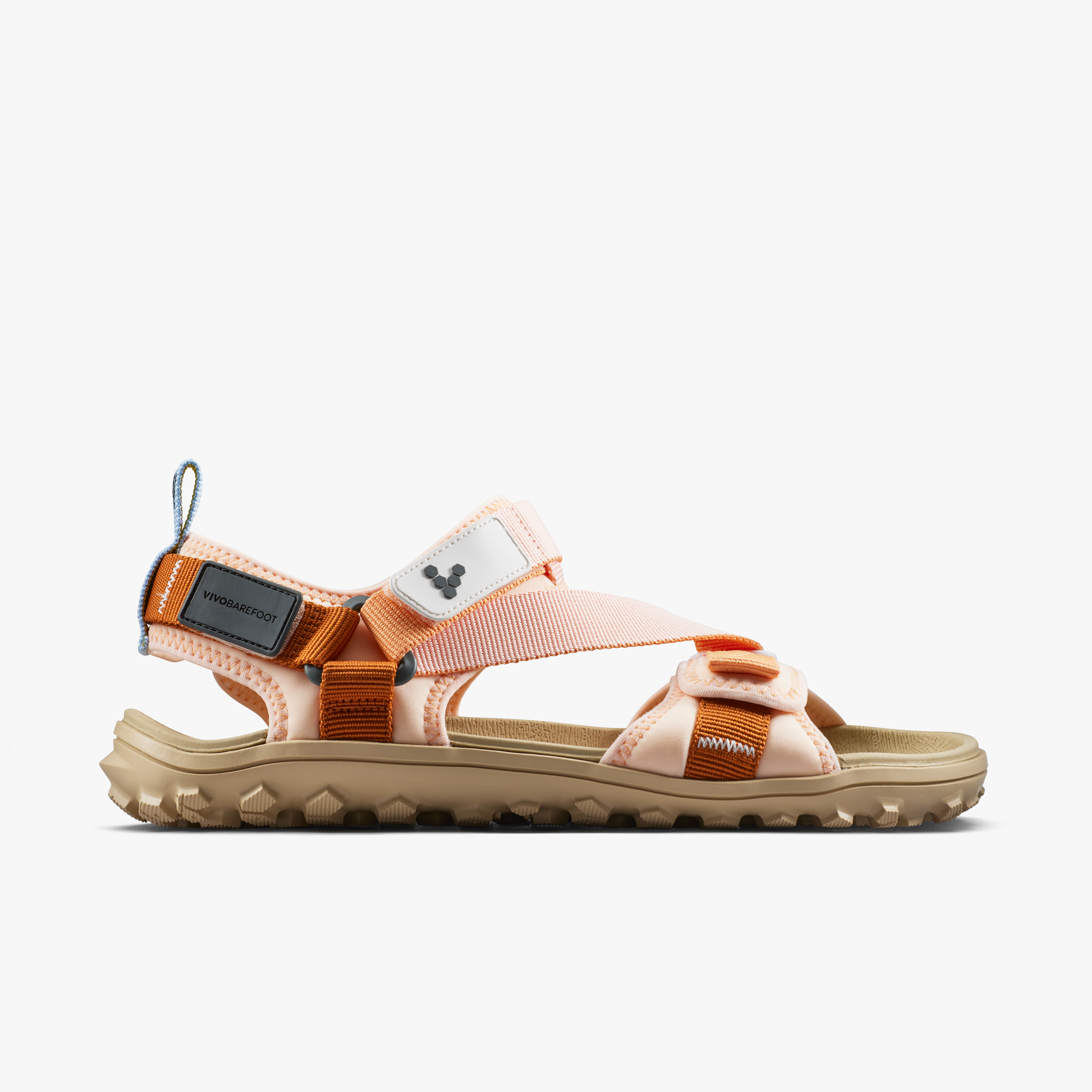 Vivobarefoot Tracker ORA Sandal Womens – Coral – Side