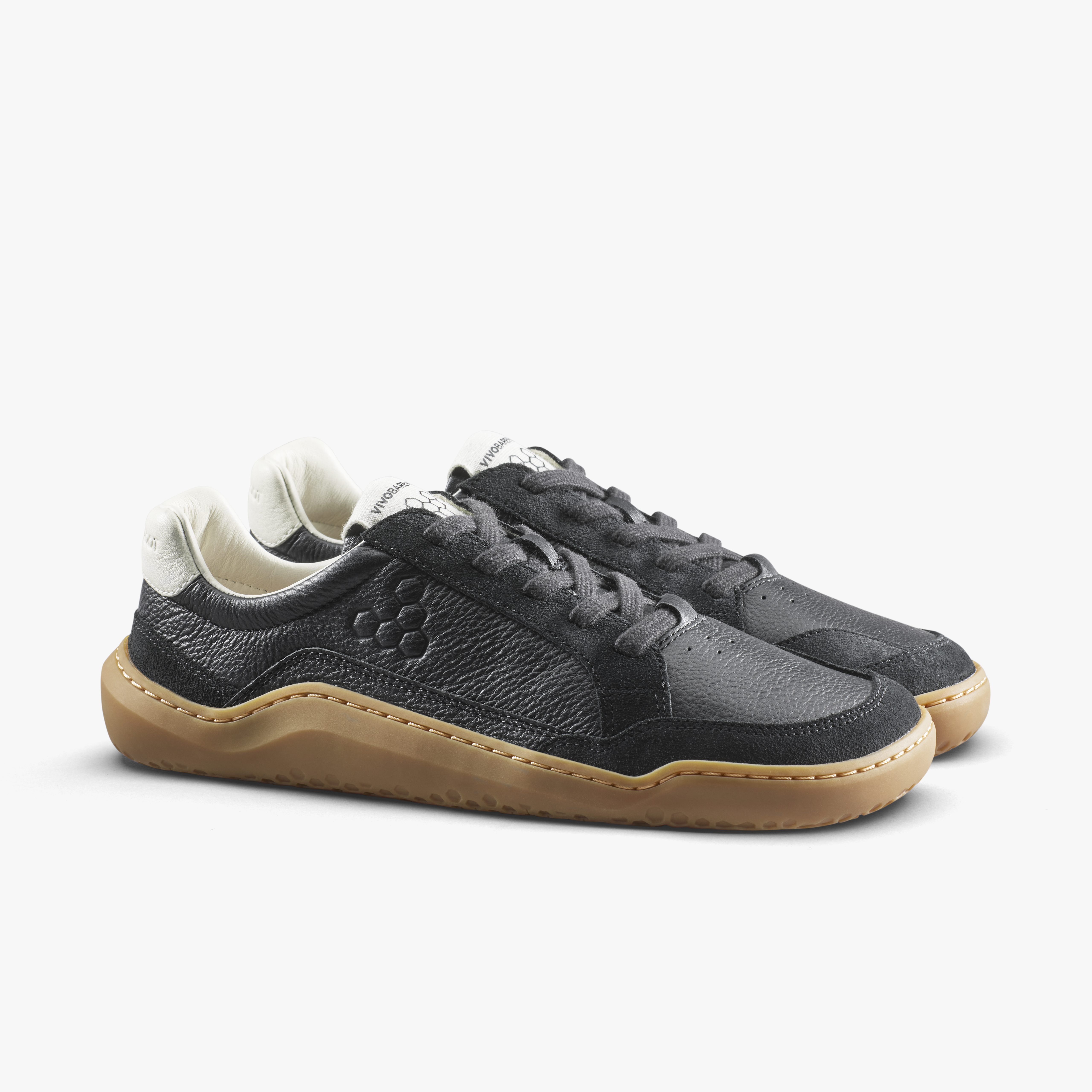 Vivobarefoot Gobi III Sneaker Leather Mens – Obsidian – Pair