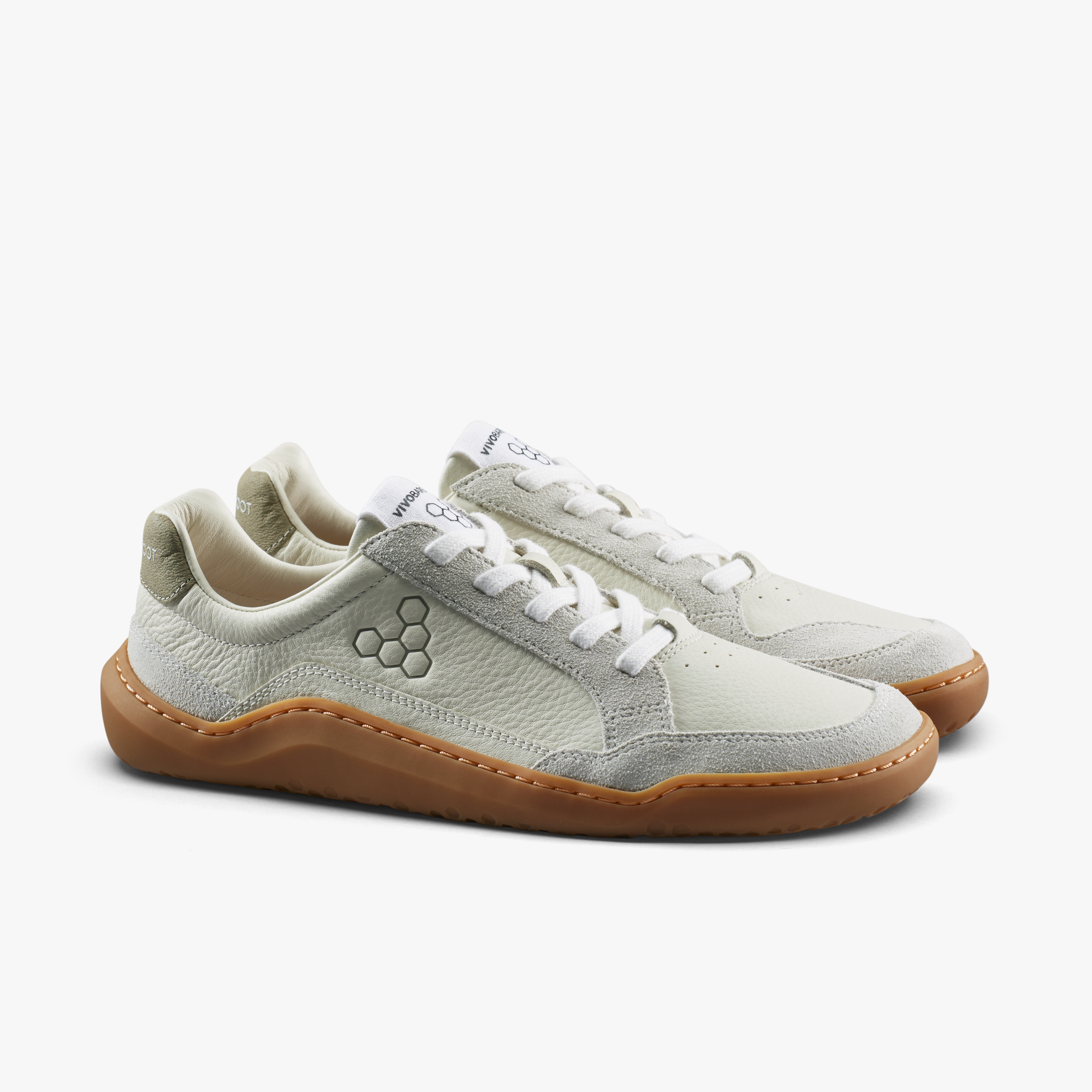 Vivobarefoot Gobi III Sneaker Leather Mens – Dusty Green – Pair