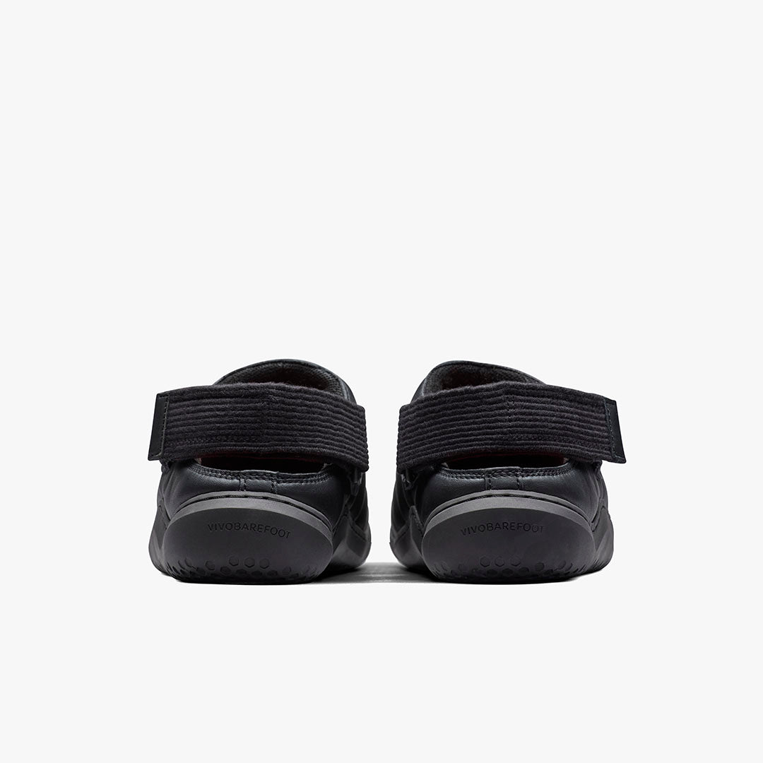 Vivobarefoot Gobi Wavey Mule Mens – Obsidian