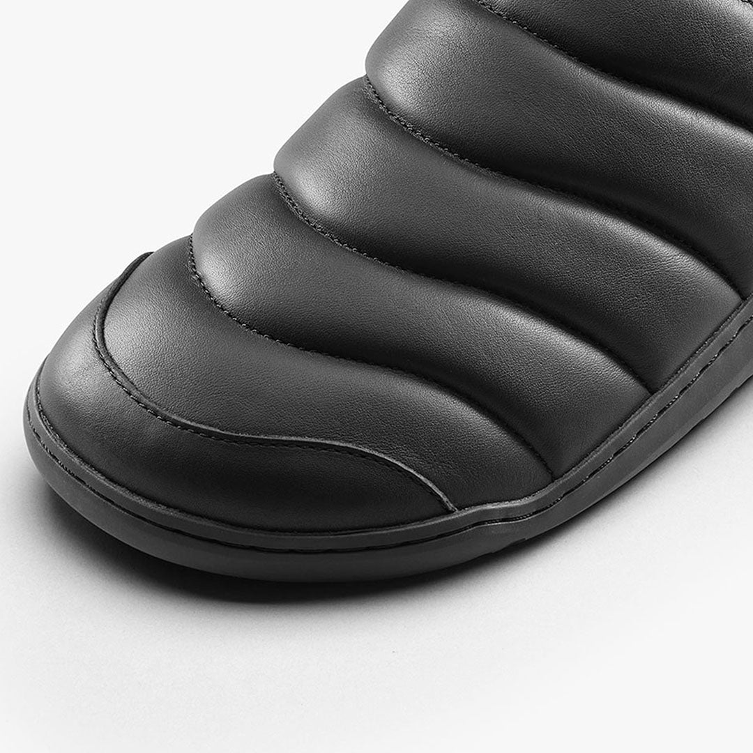 Vivobarefoot Gobi Wavey Mule Mens – Obsidian