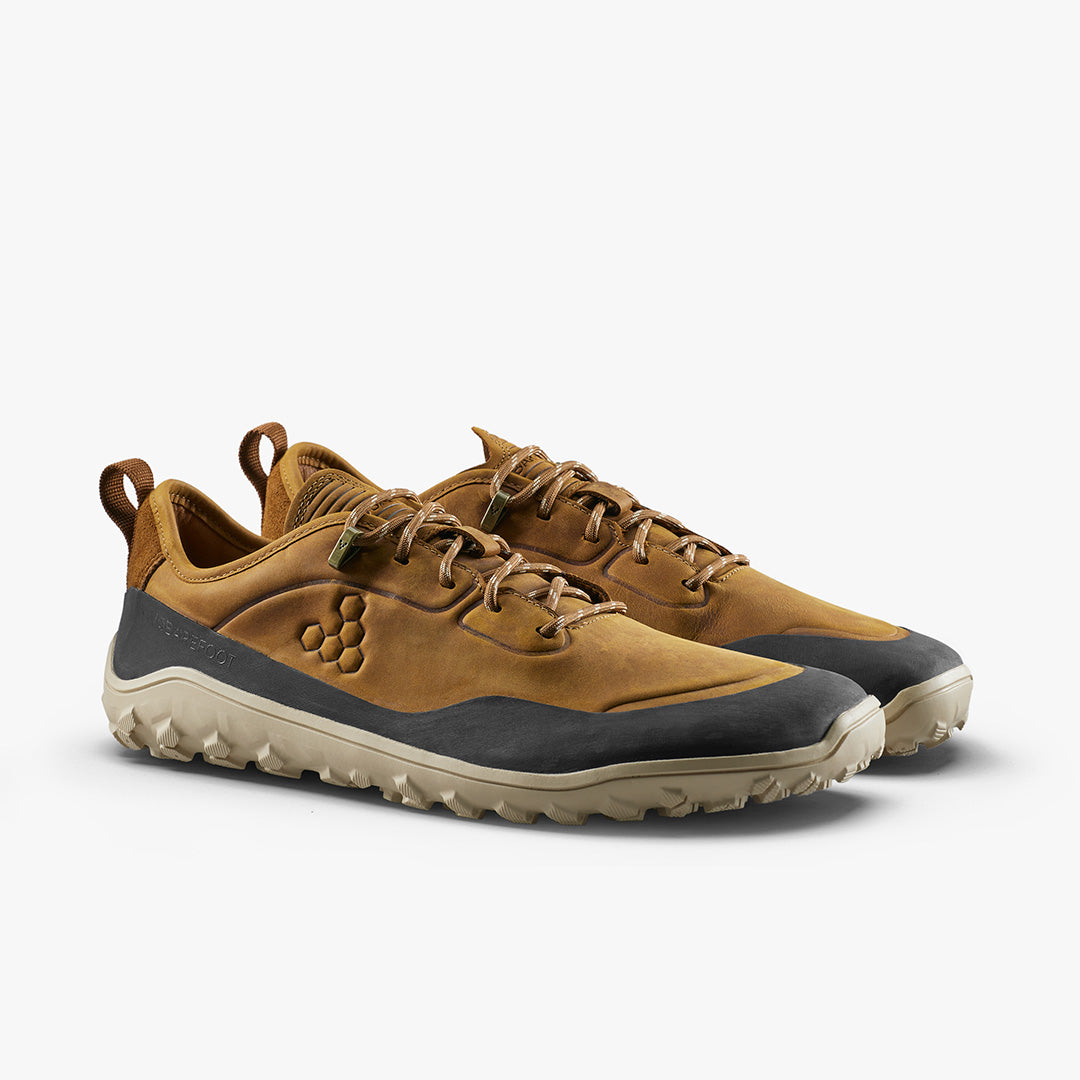 Vivobarefoot Tracker Leather AT Low Mens – Acorn