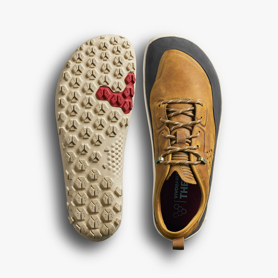 Vivobarefoot Tracker Leather AT Low Mens – Acorn