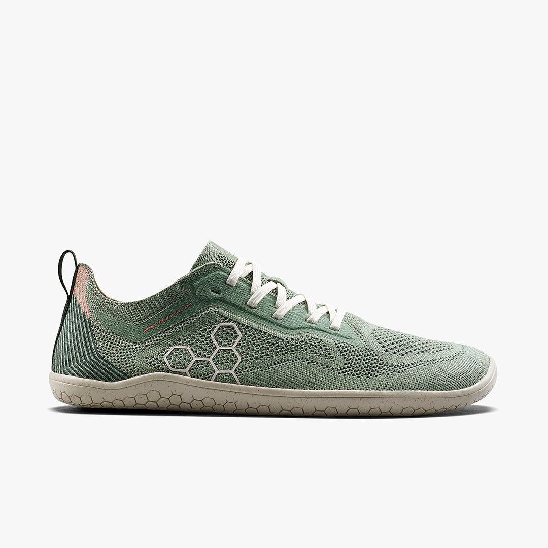 Vivobarefoot Primus Lite Knit Natural Mens – Dusty Green