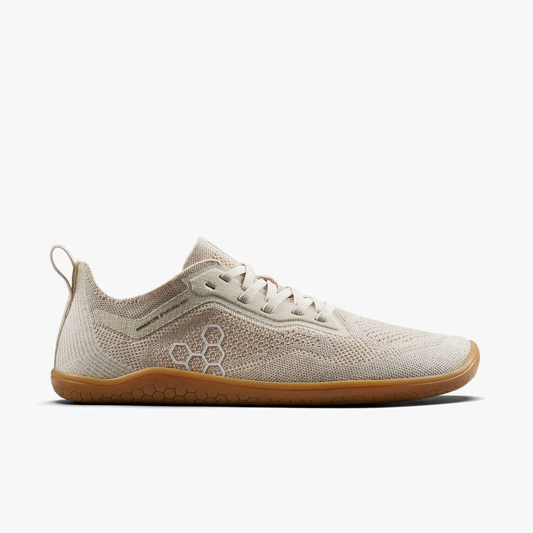 Vivobarefoot Primus Lite Knit Natural Mens – Coconut