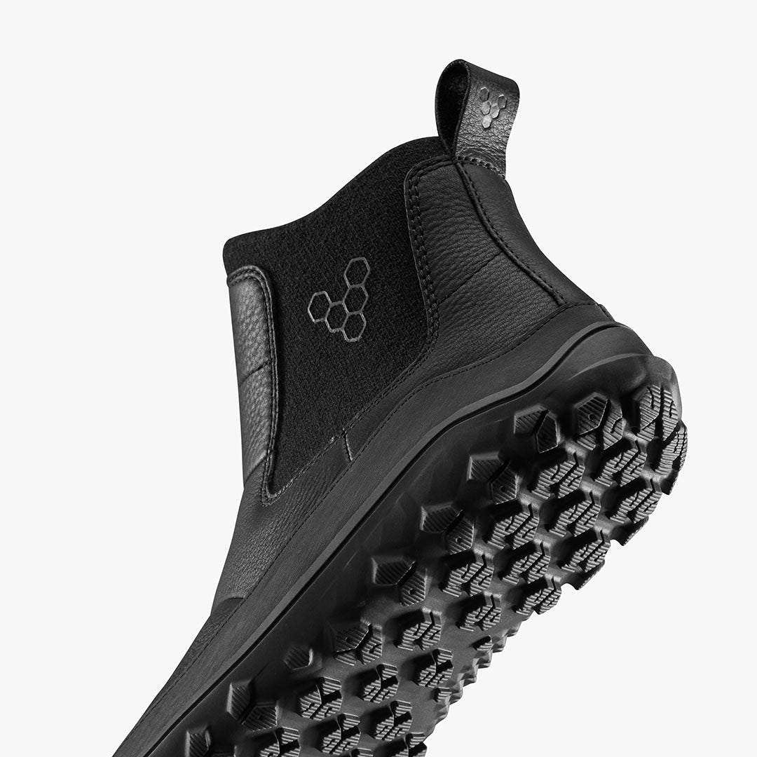 Vivobarefoot Explorer Chelsea Mens – Obsidian