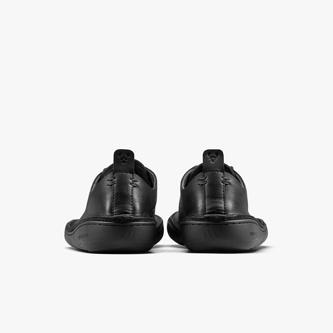 Vivobarefoot Sensus Moc Lace Up Leather Mens – Obsidian