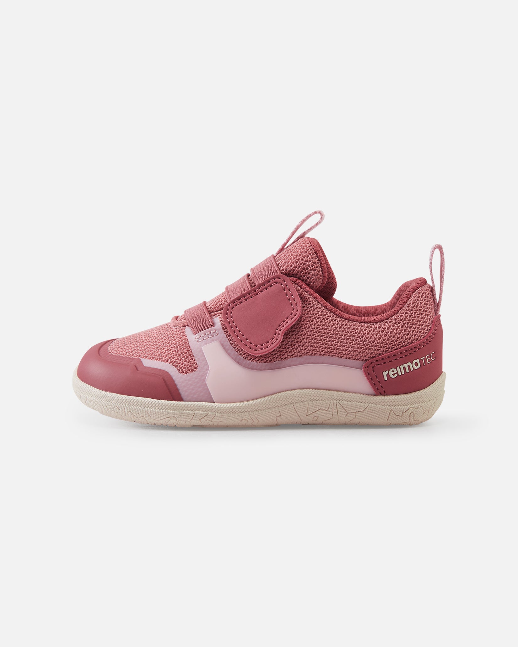 Reima Tepastelu barfodssko til børn i Rose Blush, set fra siden