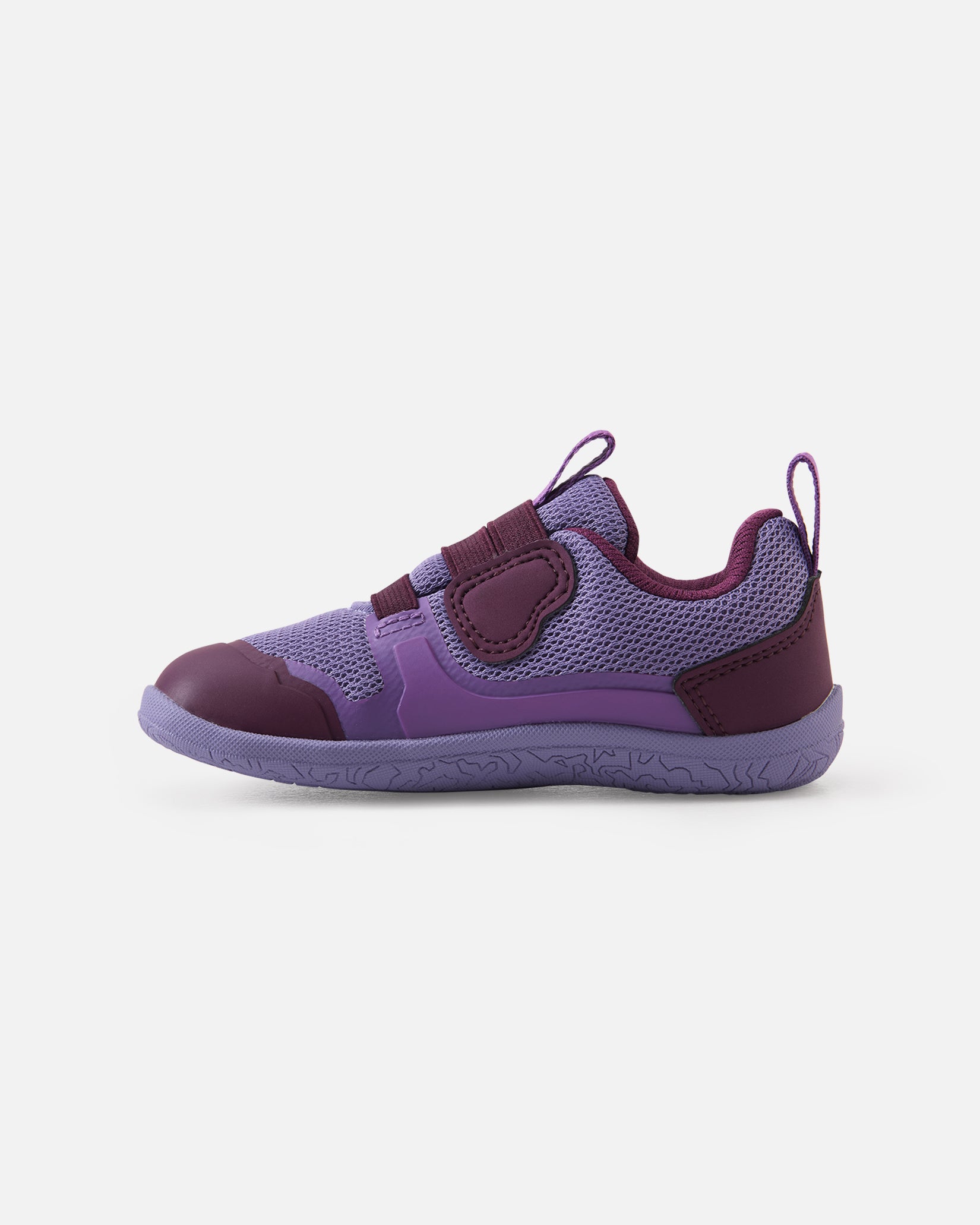 Reima Tepastelu barfodssko til børn i Misty Violet, set fra den modsatte side