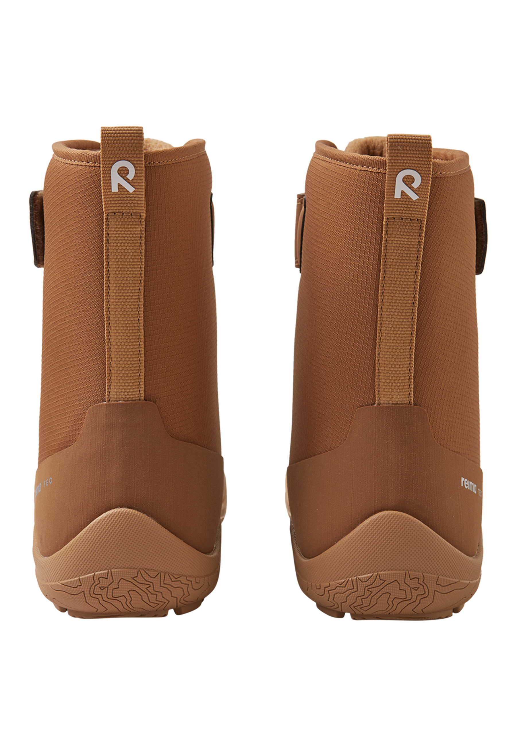 Reima Talvella Juniors vinterstøvle i Cinnamon Brown, ovenfra