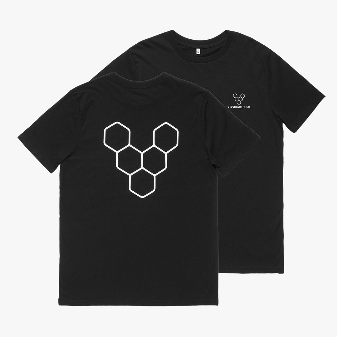 Vivobarefoot T-Shirt Unisex – Black