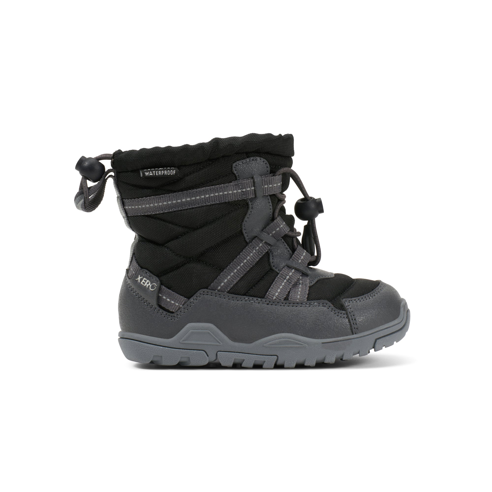 Xero Shoes Alpine Pull-On Little Kids – Black