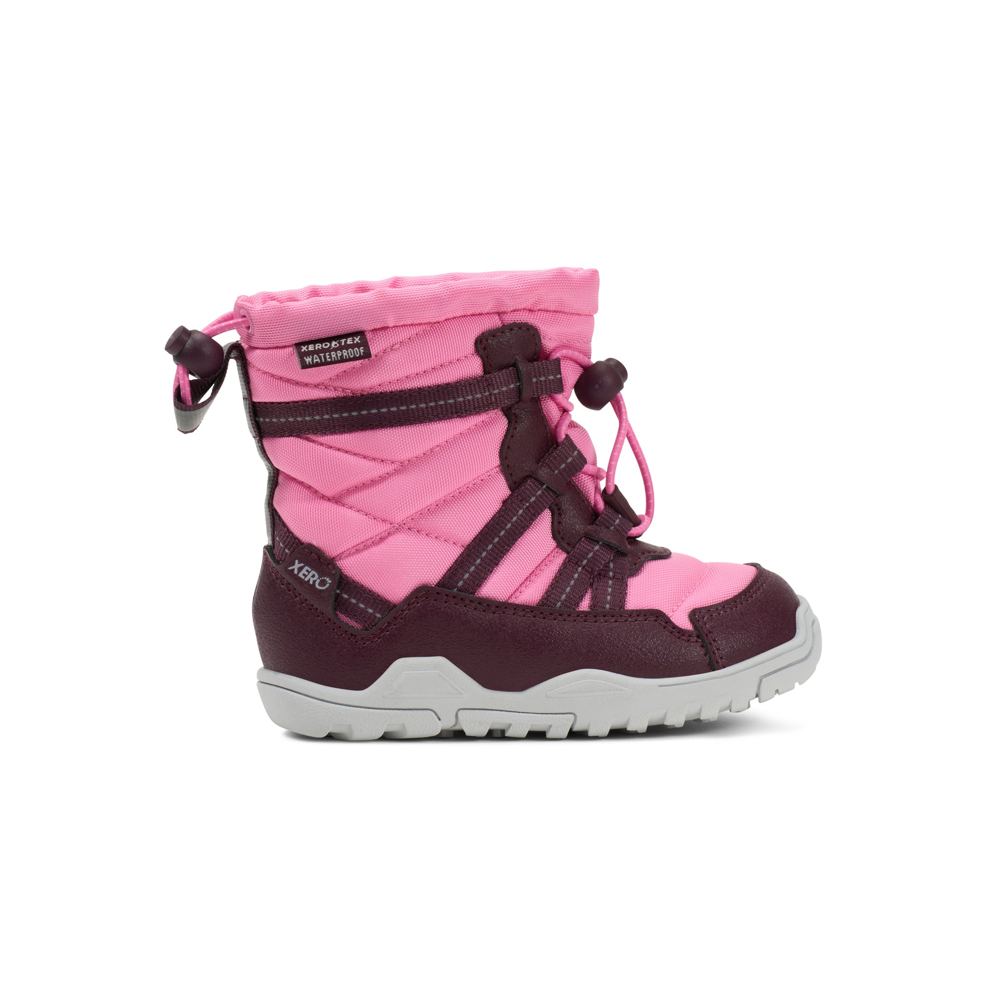 Xero Shoes Alpine Pull On Little Kids – Pink-Fig