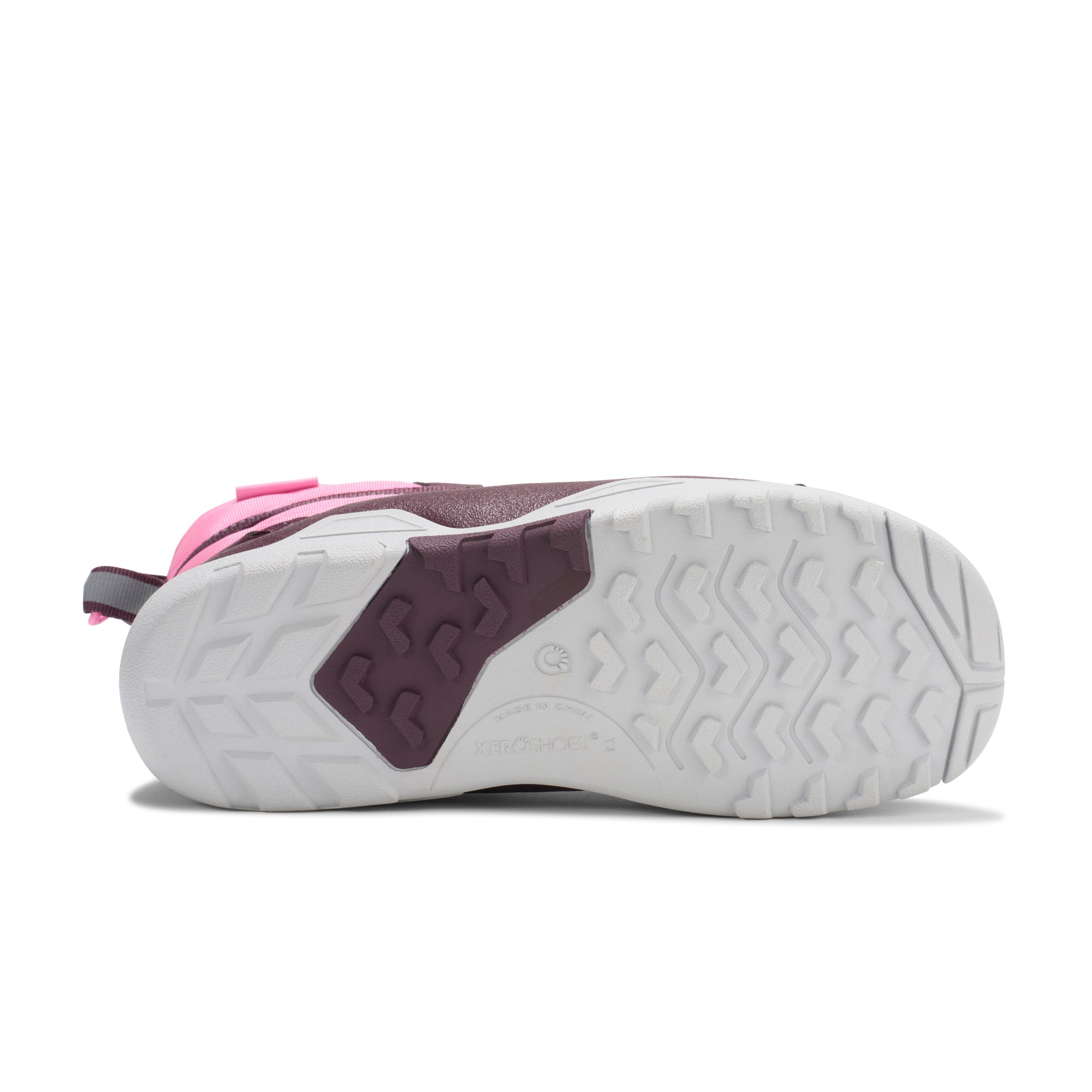 Xero Shoes Alpine Pull On Big Kids – Pink-Fig