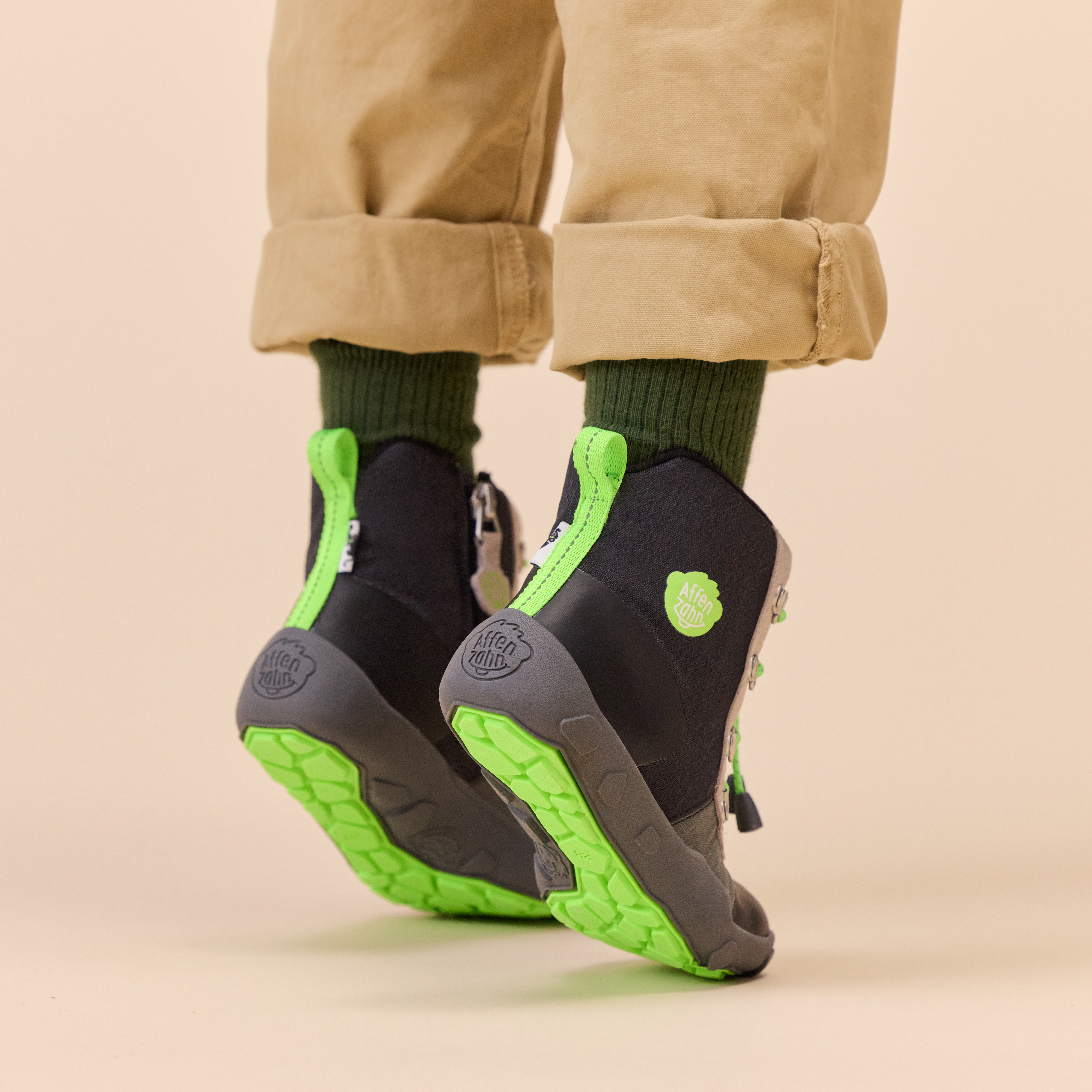 Affenzahn Mid Boot Vegan Discovy – Panther