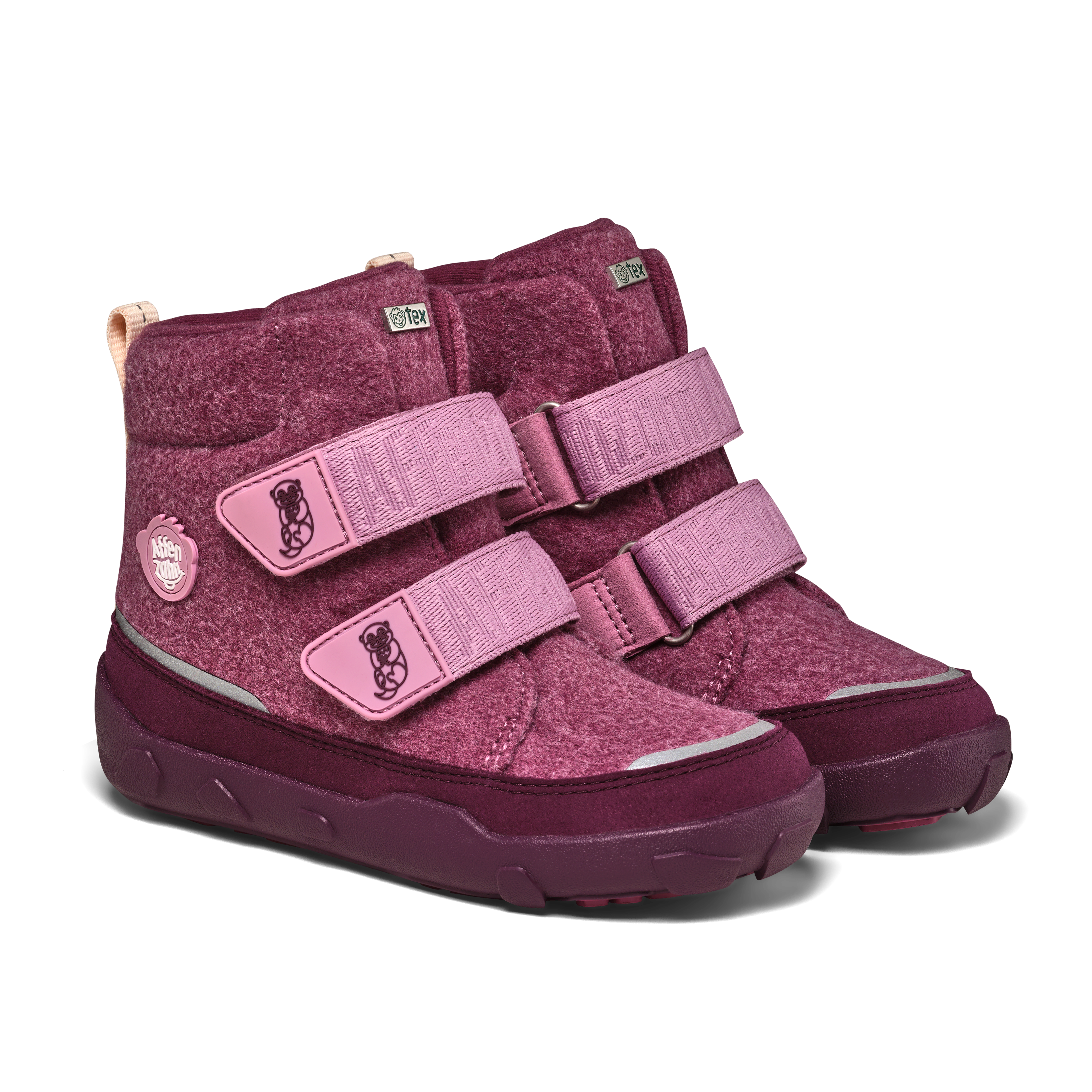 Affenzahn Mid Boot Wool Comfy – Otter