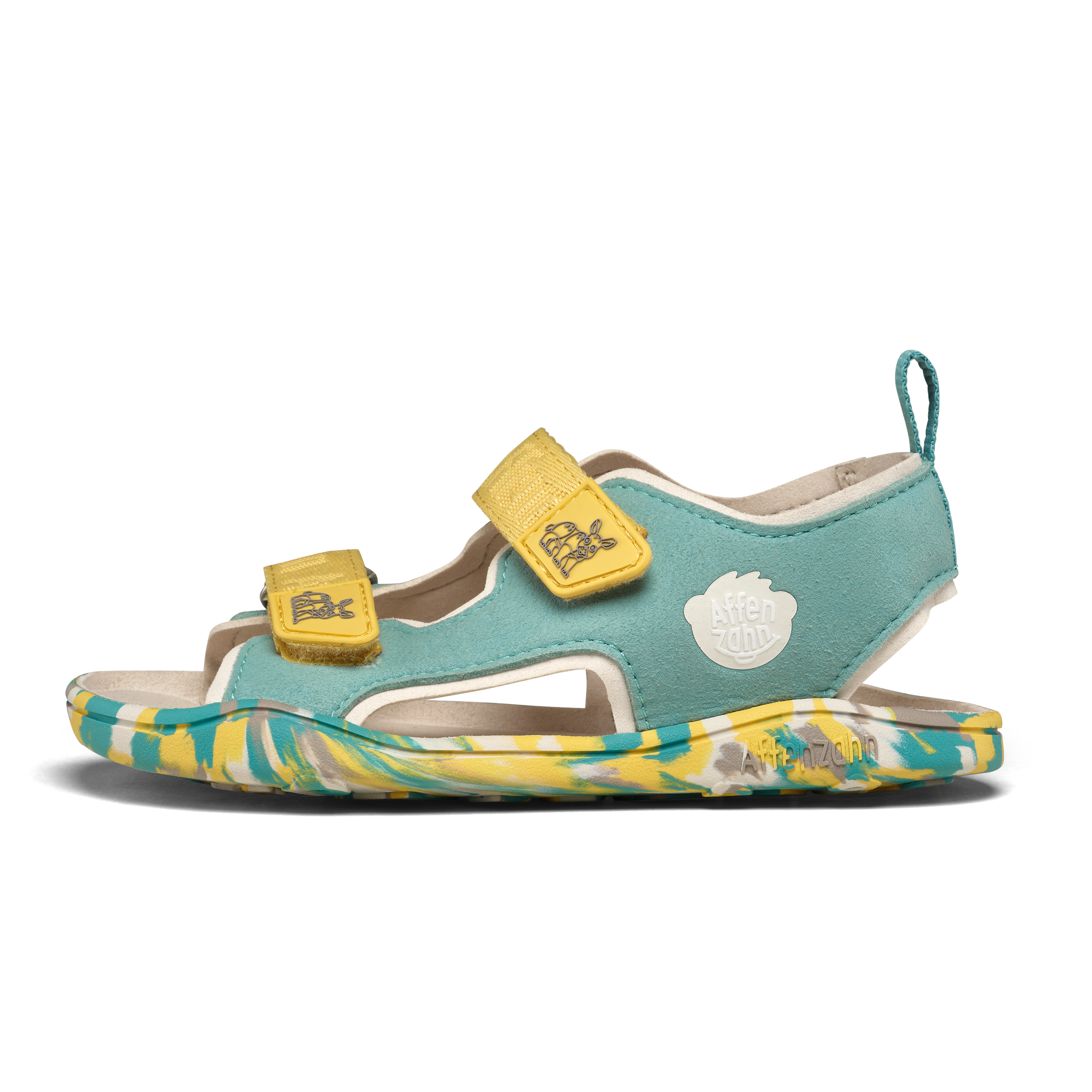 Affenzahn Sandal Vegan Airy barfodssko til børn i farven Rhino, detalje