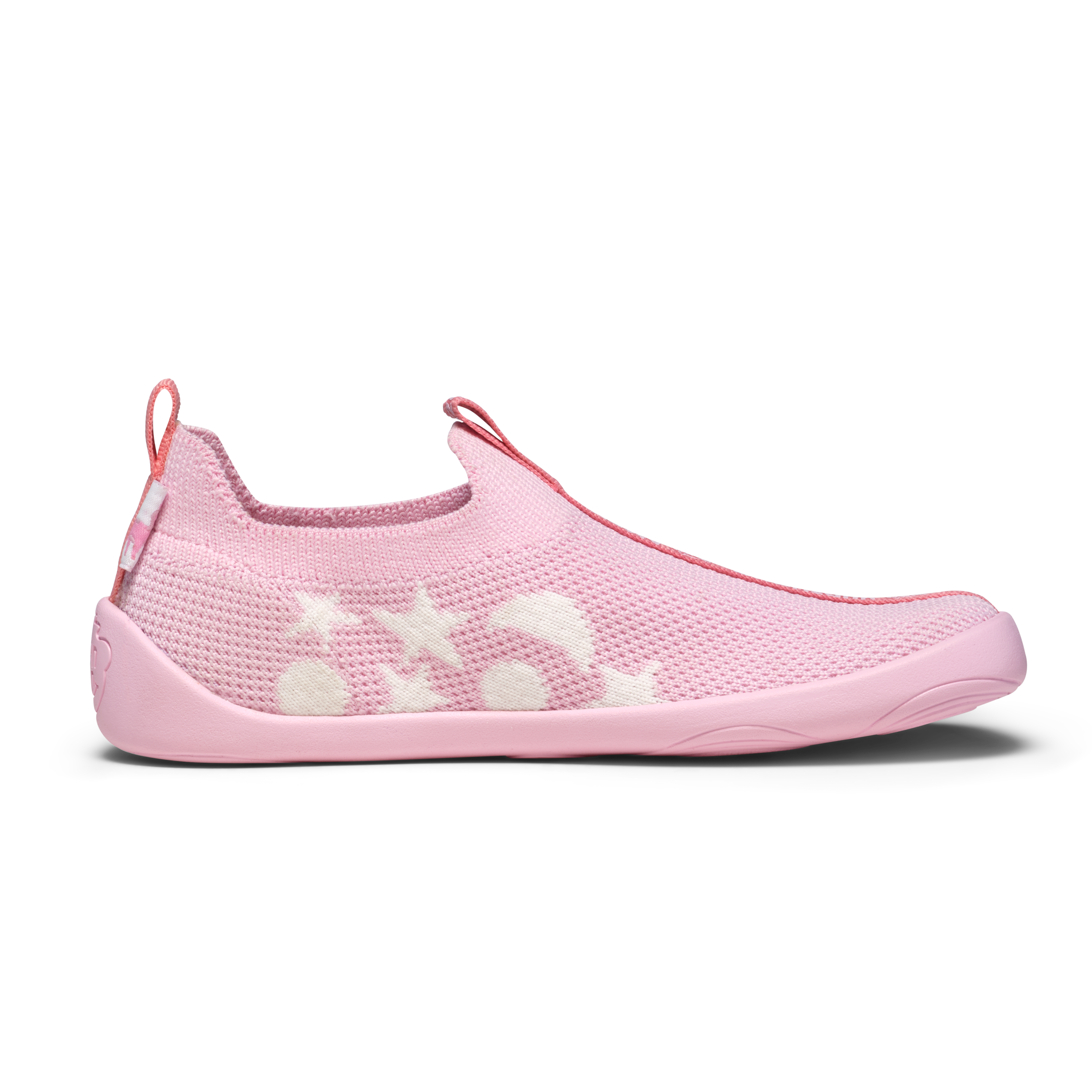 Affenzahn Slipper Knit Flinky barfodssko til børn i farven Unicorn, detalje