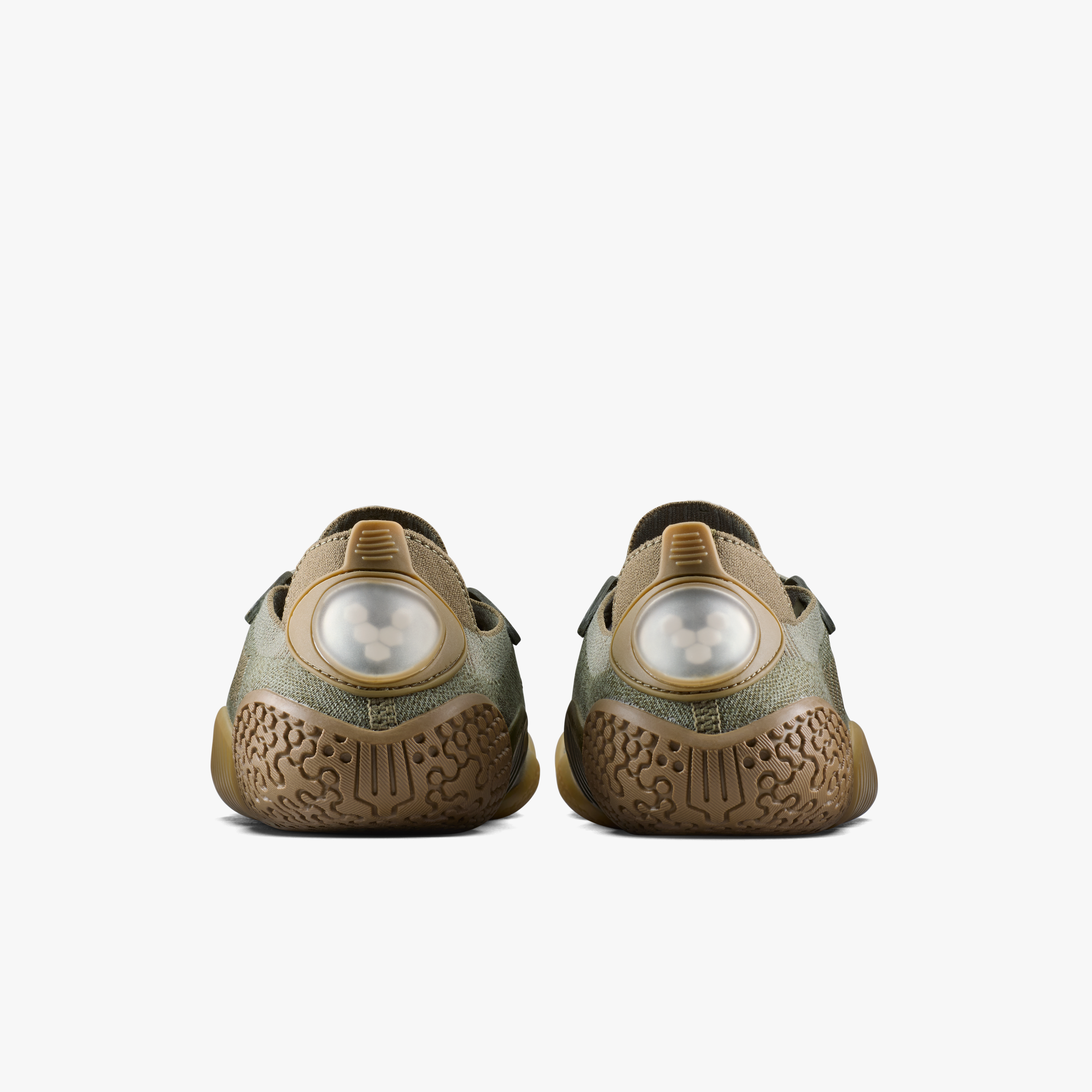 Vivobarefoot Motus Flex Natural Womens Moss - Back view
