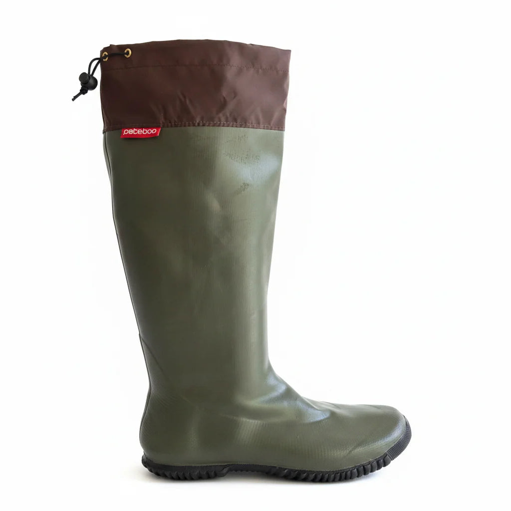 Pokeboo Tread – Foldbare Gummistøvler – Khaki