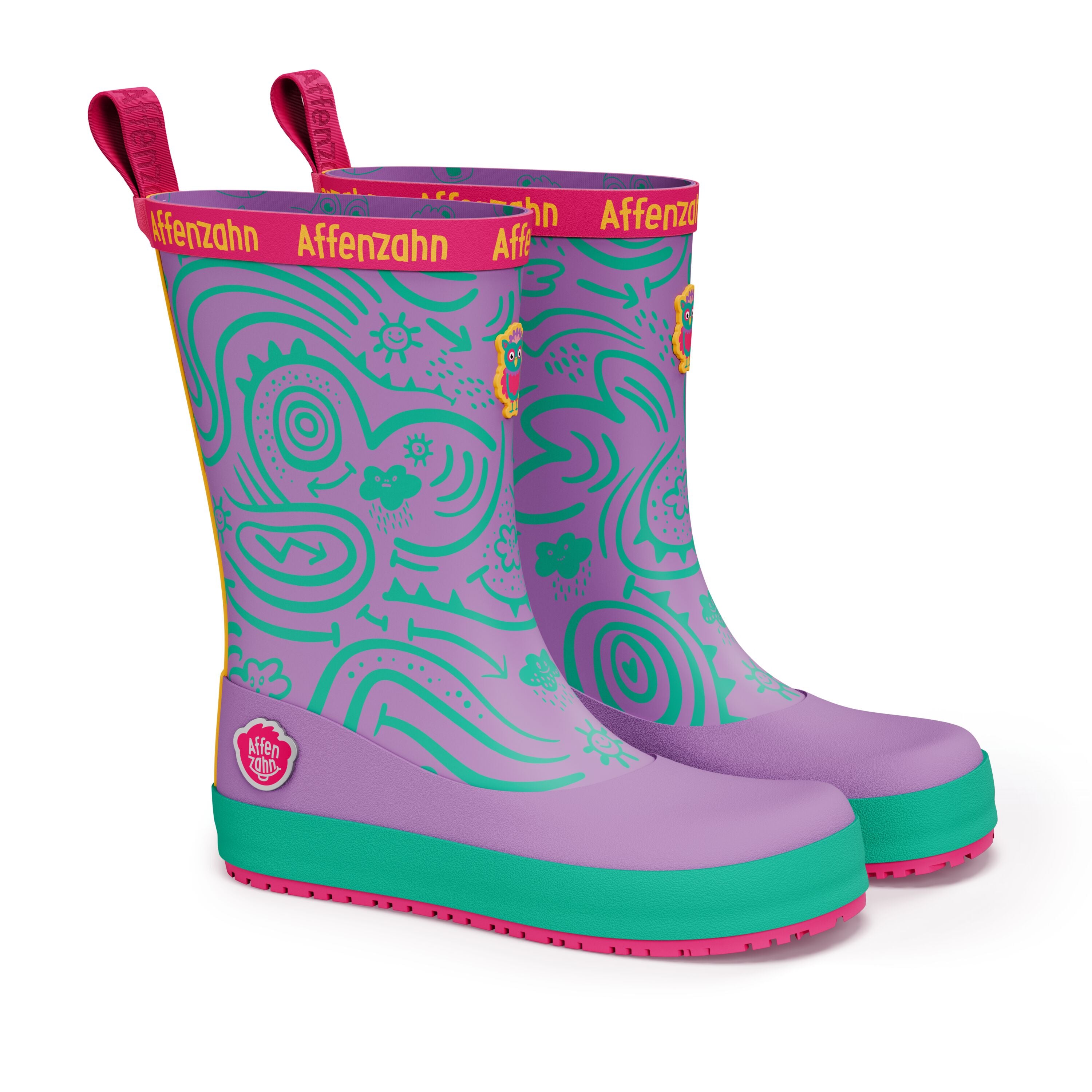Affenzahn Rainboot Vegan Plashy – Owl