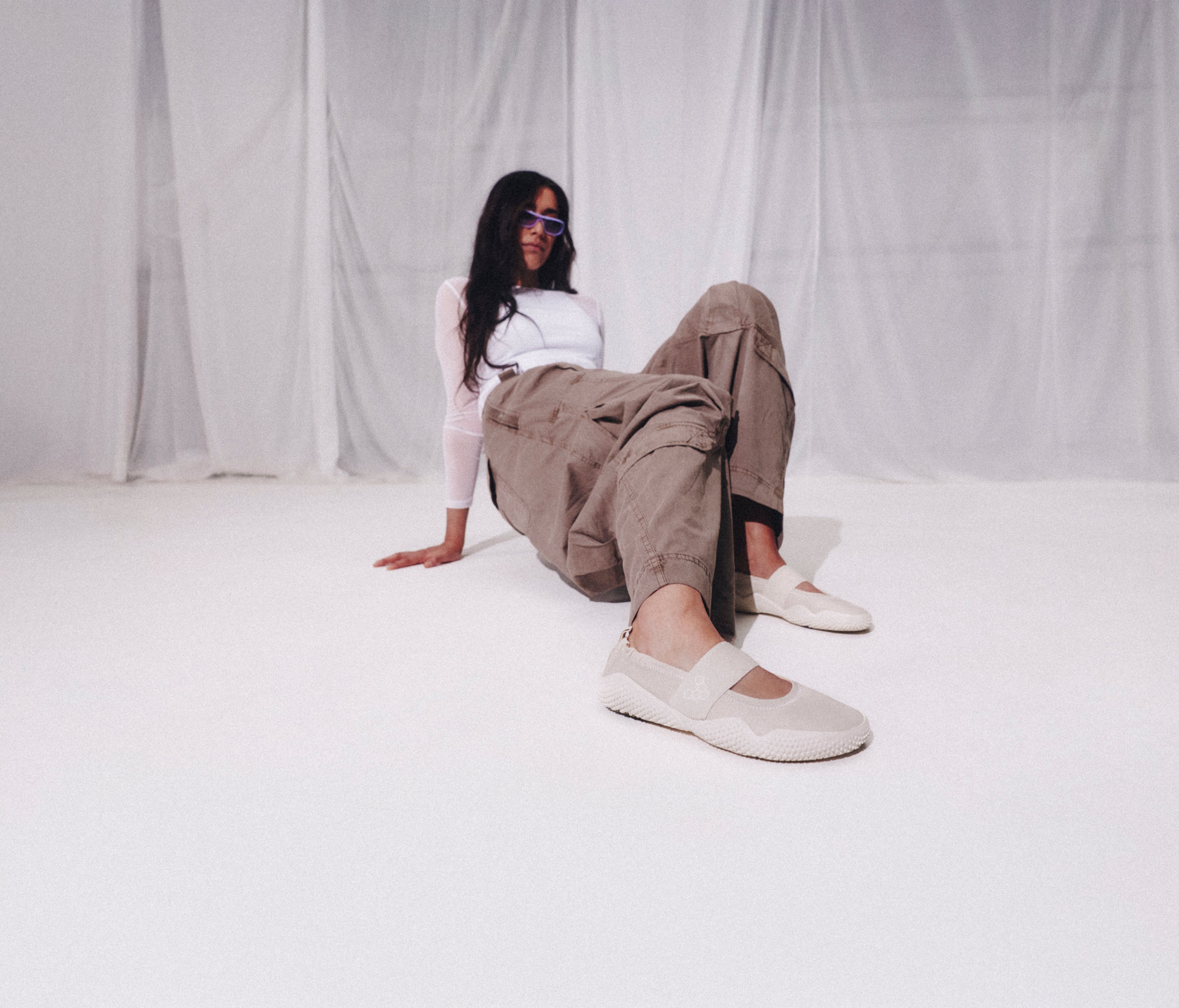 Vivobarefoot Motus Studio Ballet i Sand – lookbook 7