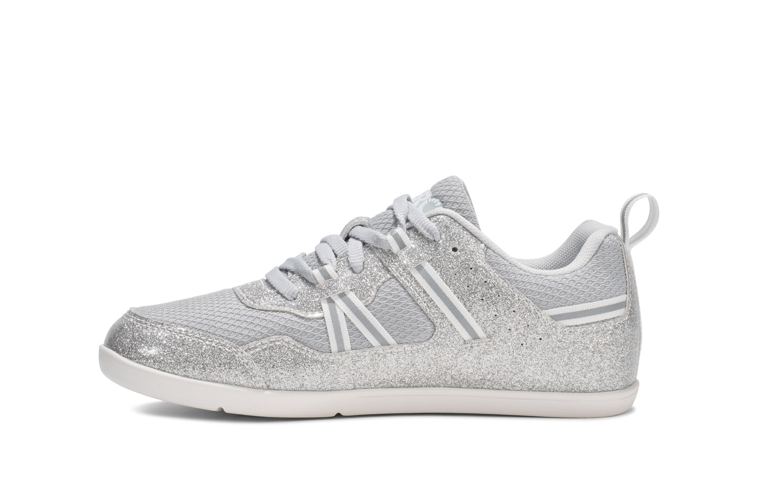 Xero Shoes Prio Big Kids – Silver Glitter