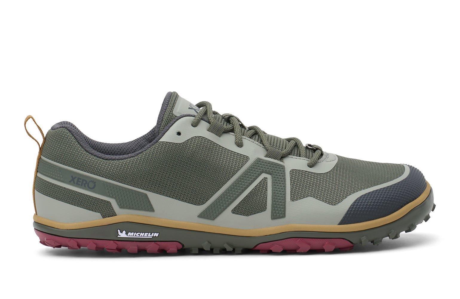 Xero Shoes Scrambler Trail Low EV Mens – Army Green