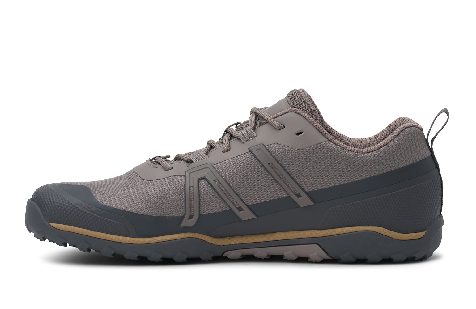 Xero Shoes Scrambler Trail Low Waterproof Mens – Driftwood/Asphalt