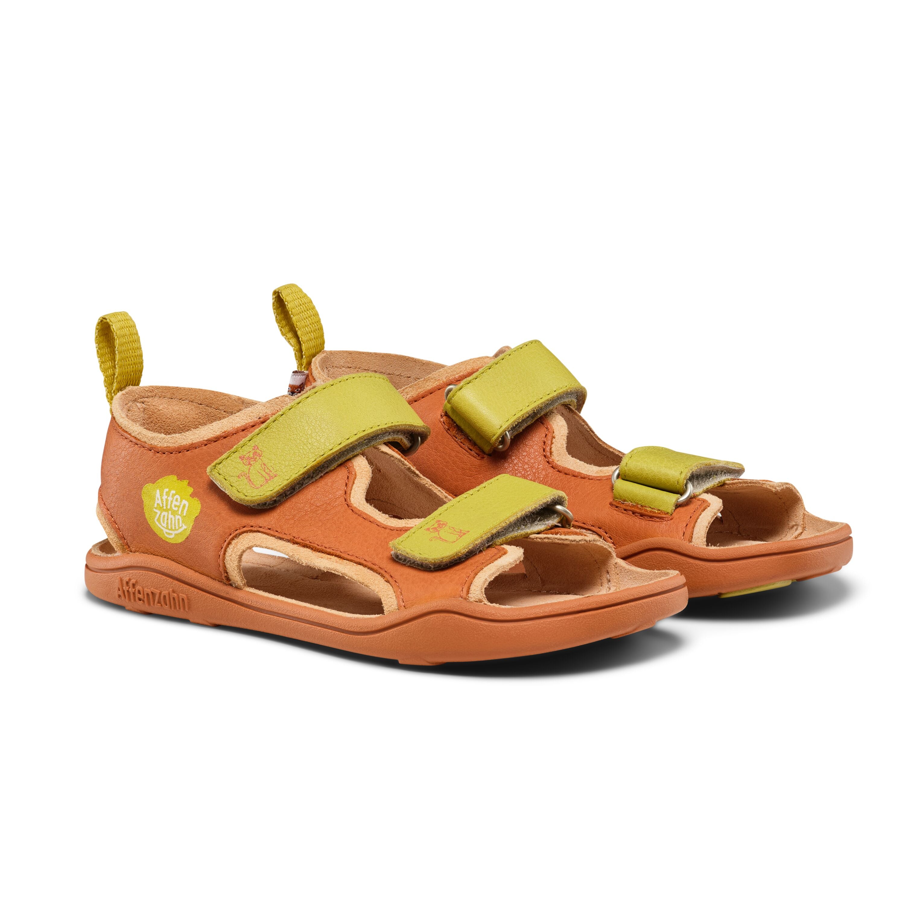 Affenzahn Leather Airy – Børnesandaler – Cat