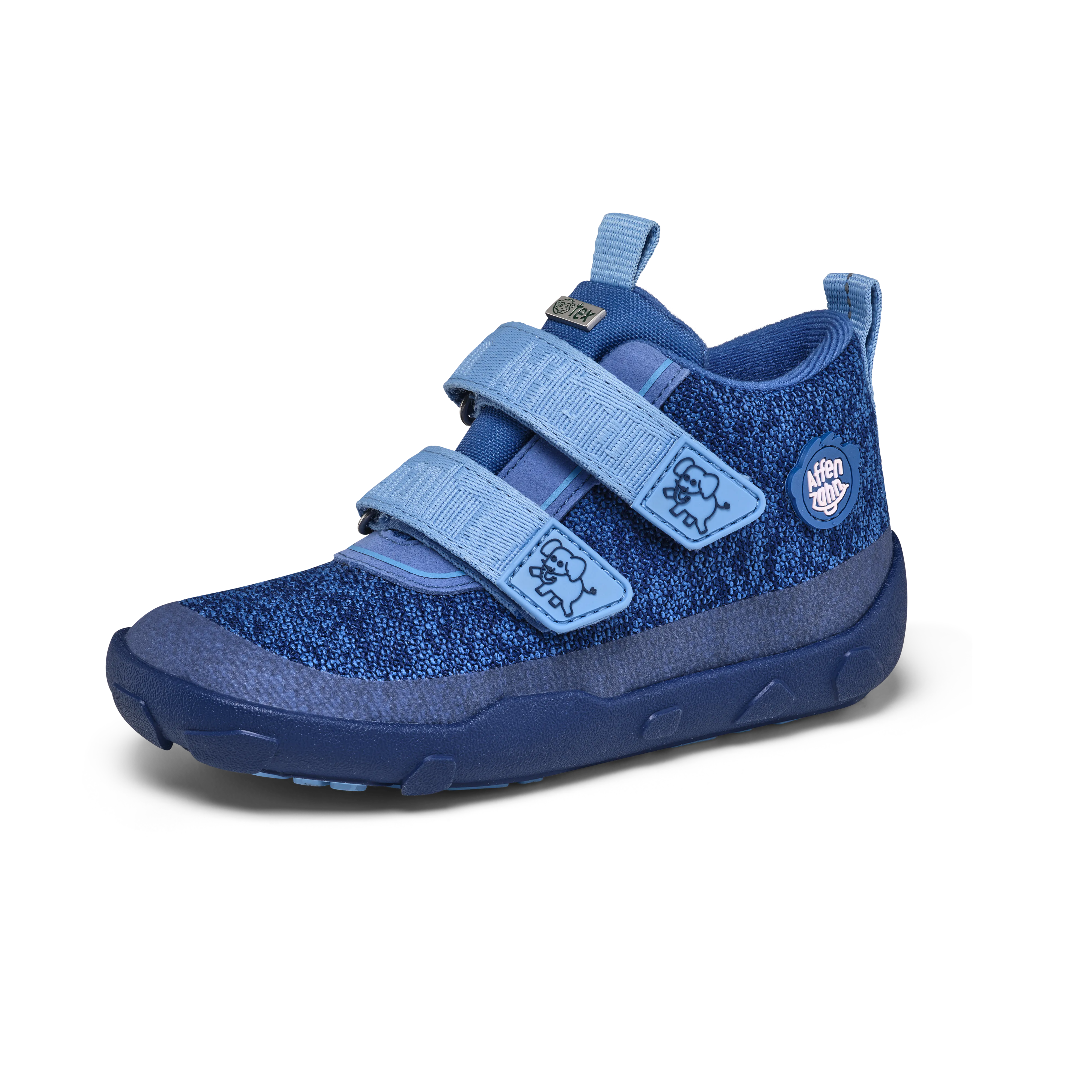 Affenzahn Low Boot Knit Happy – Elephant