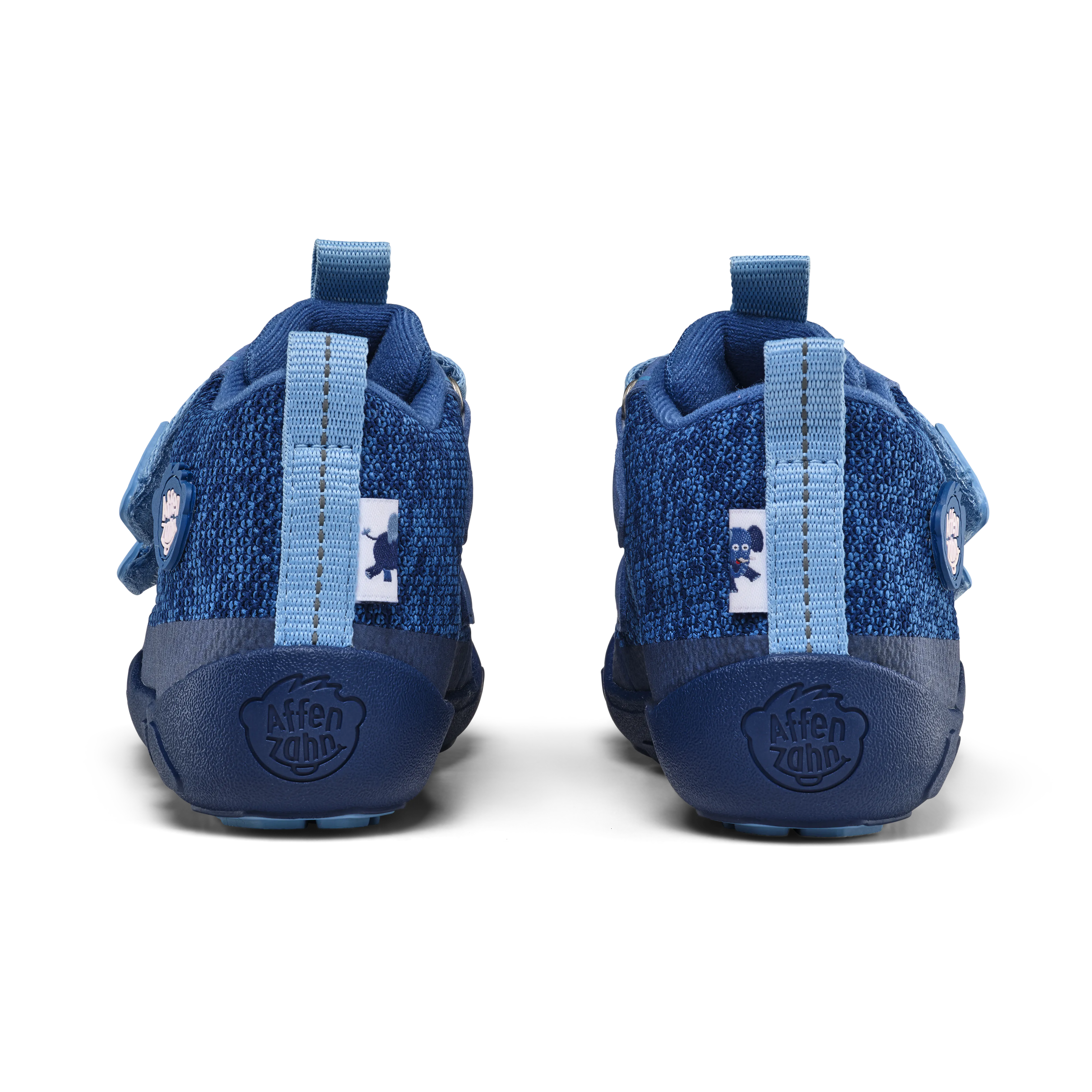 Affenzahn Low Boot Knit Happy – Elephant