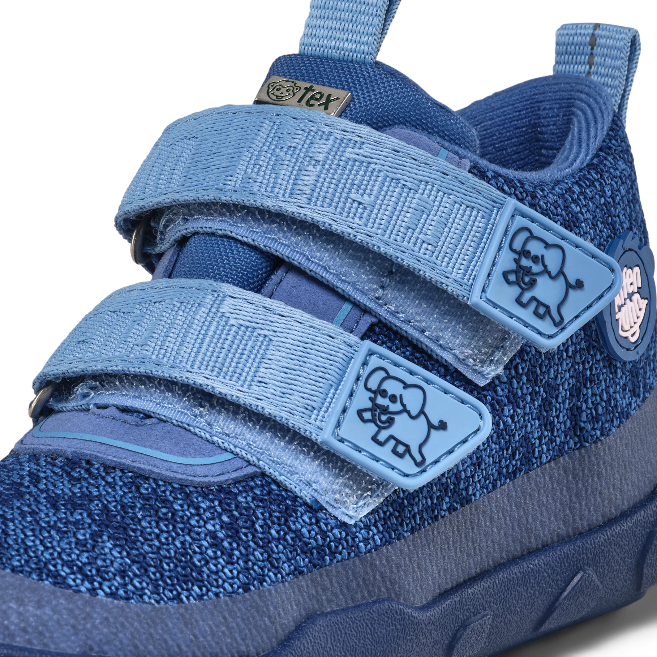 Affenzahn Low Boot Knit Happy – Elephant