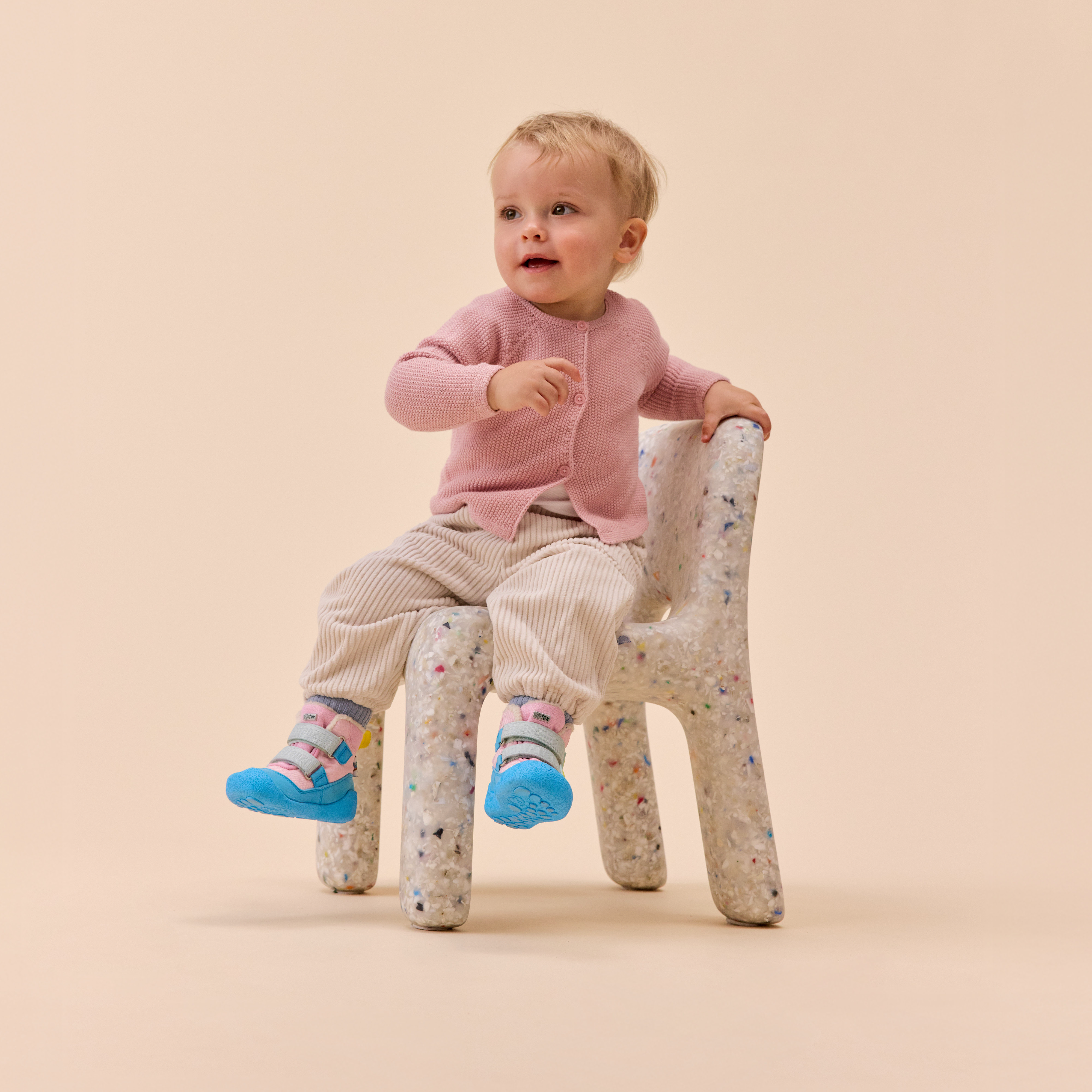 Affenzahn Prewalker Midboot Vegan Snuggy – Chameleon