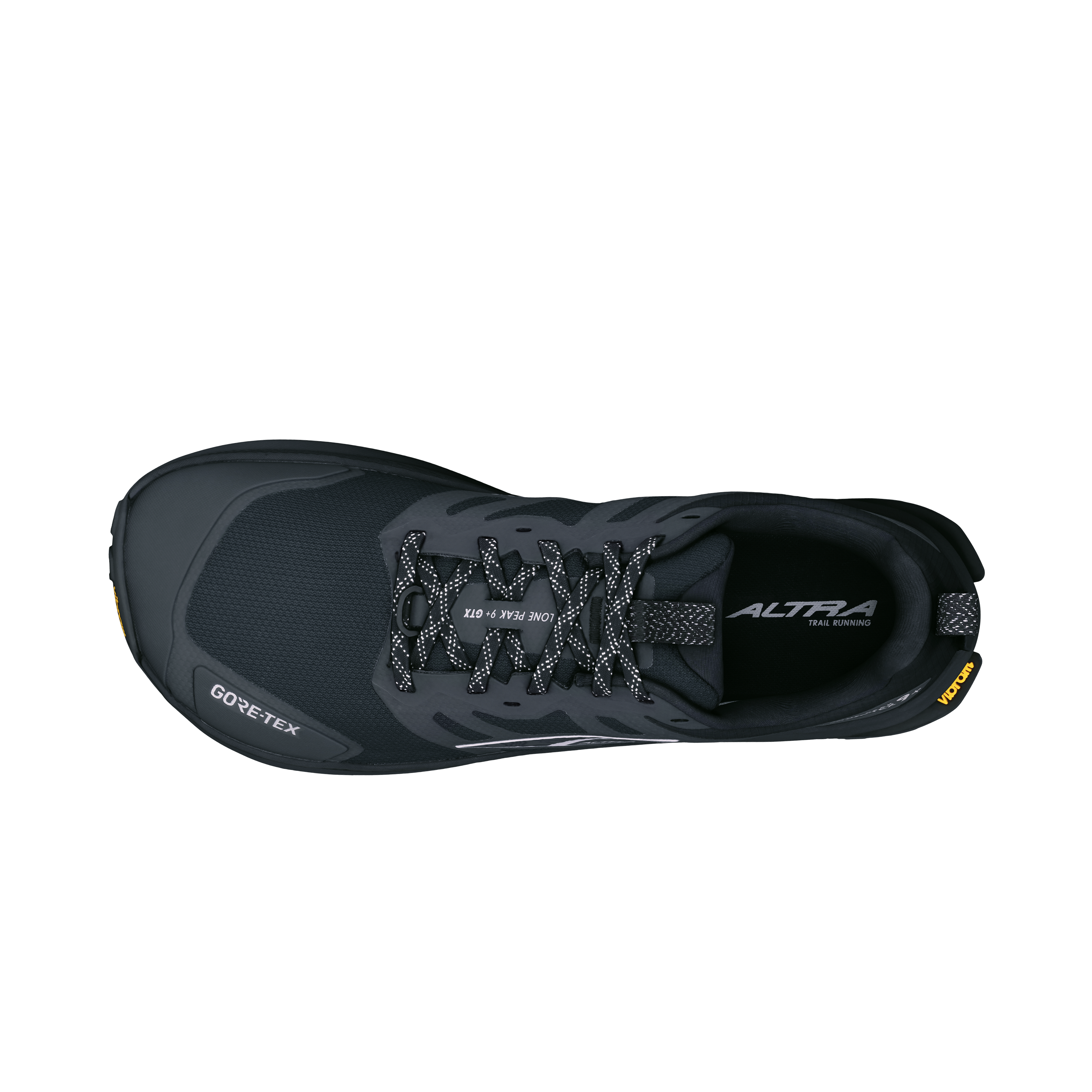 Altra Lone Peak 9+ GTX vandresko til herre i farven Black/Black